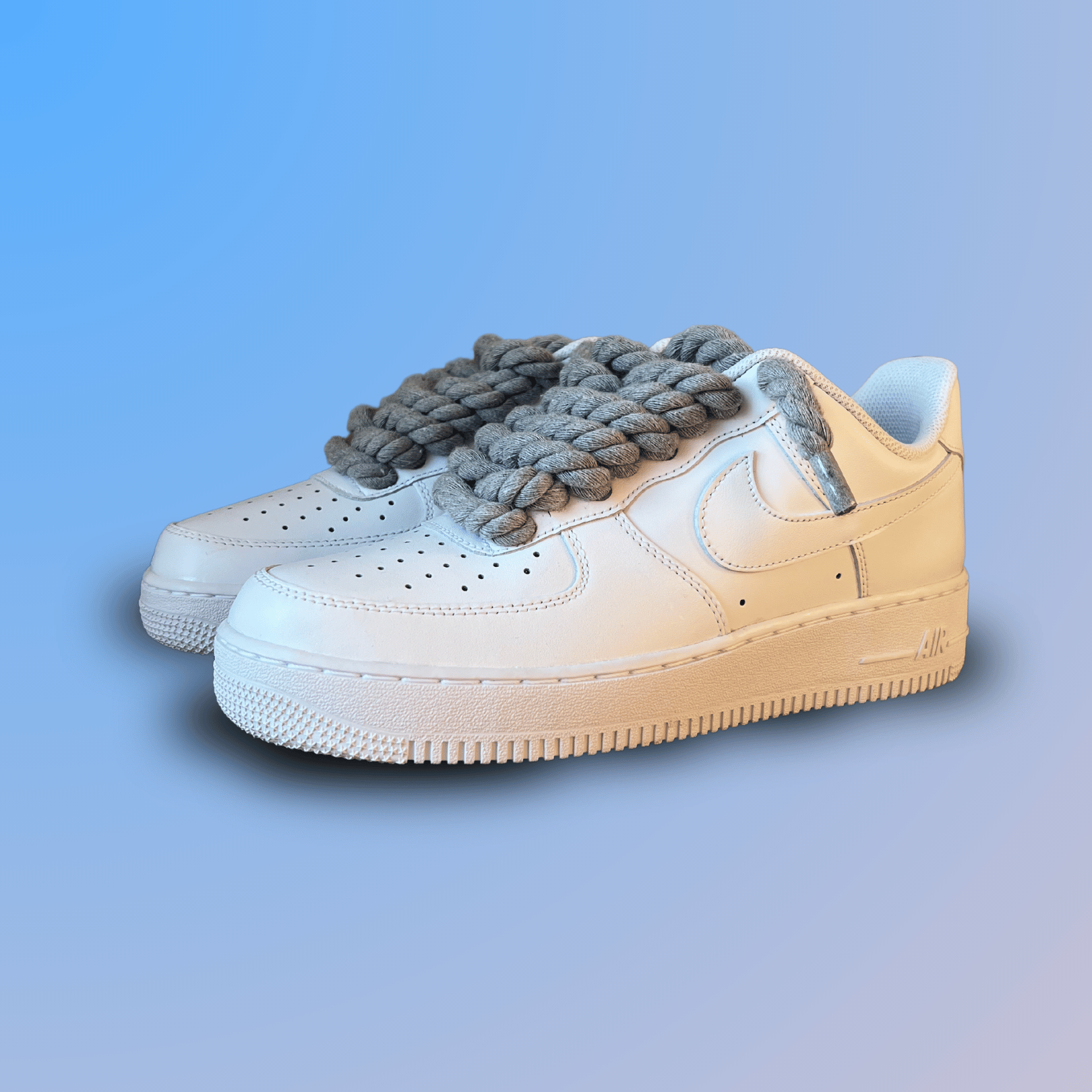 Nike Air Force 1 '07 Chunky Rope Lace (Grey) (new)
