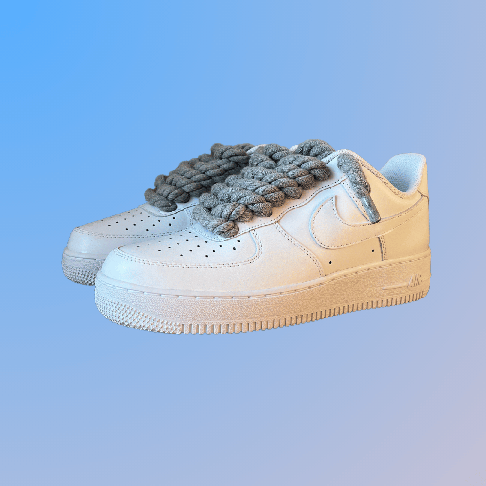 Nike Air Force 1 '07 Chunky Rope Lace (Grey) (new)