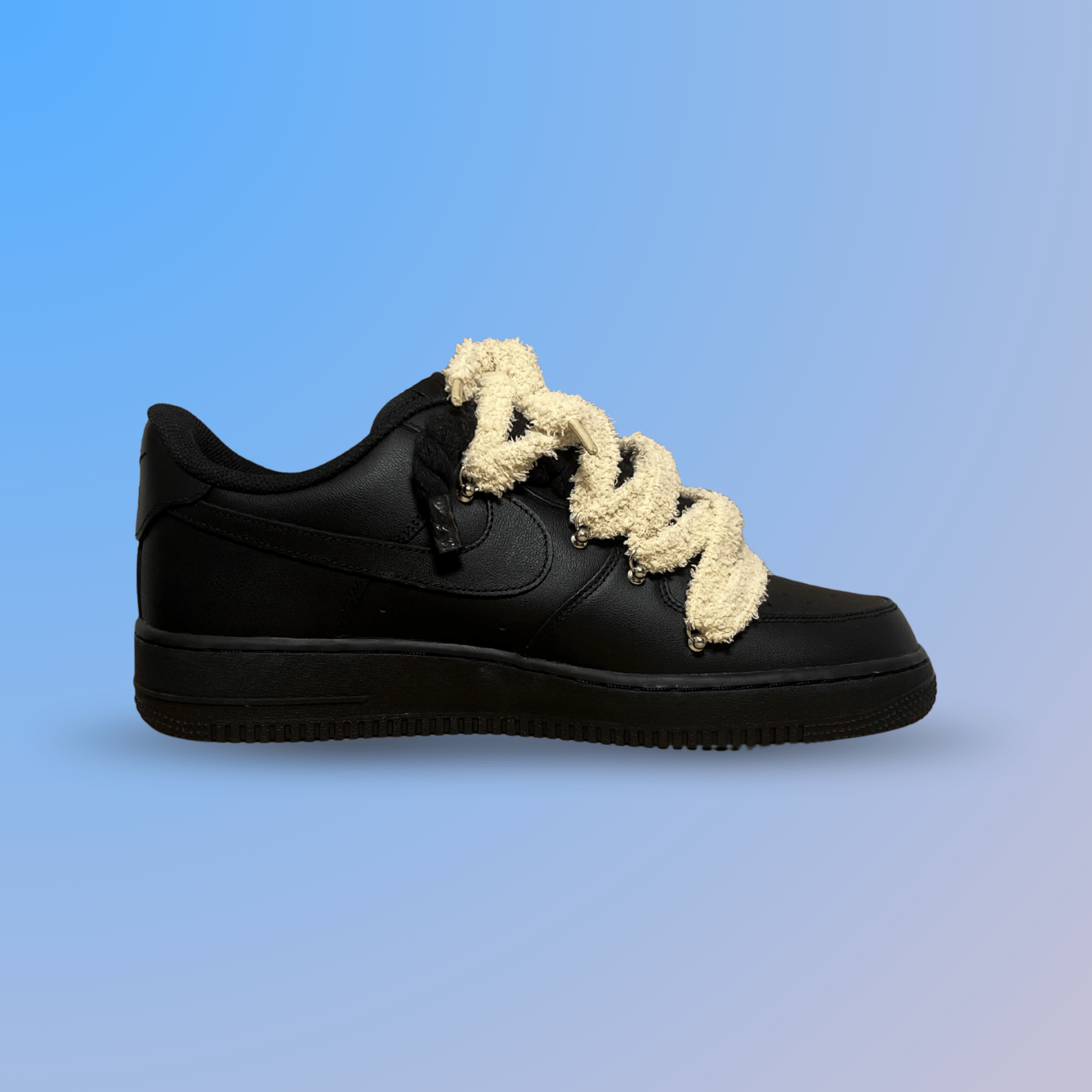 Nike Air Force 1 Black Chimney Cake Cinnamon