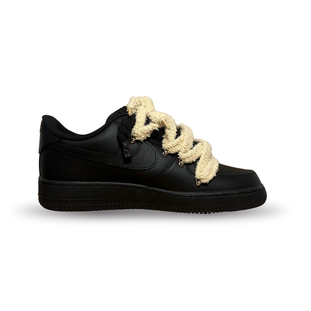 Nike Air Force 1 Black Chimney Cake Cinnamon