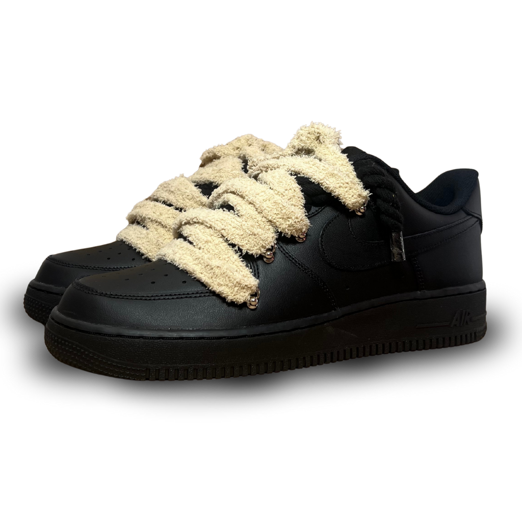 Nike Air Force 1 Black Chimney Cake Cinnamon