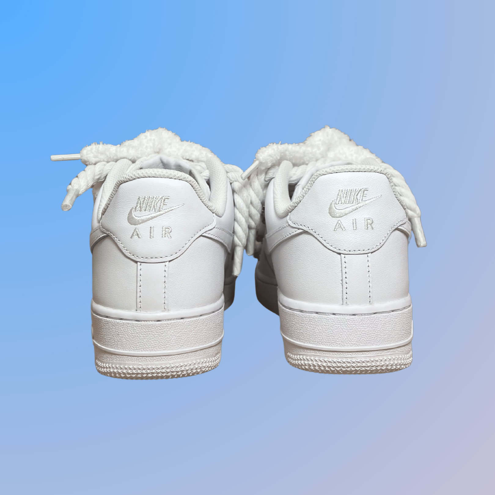 Nike Air Force 1 Lanvin Rope Lace (Yellow Blue) (új)