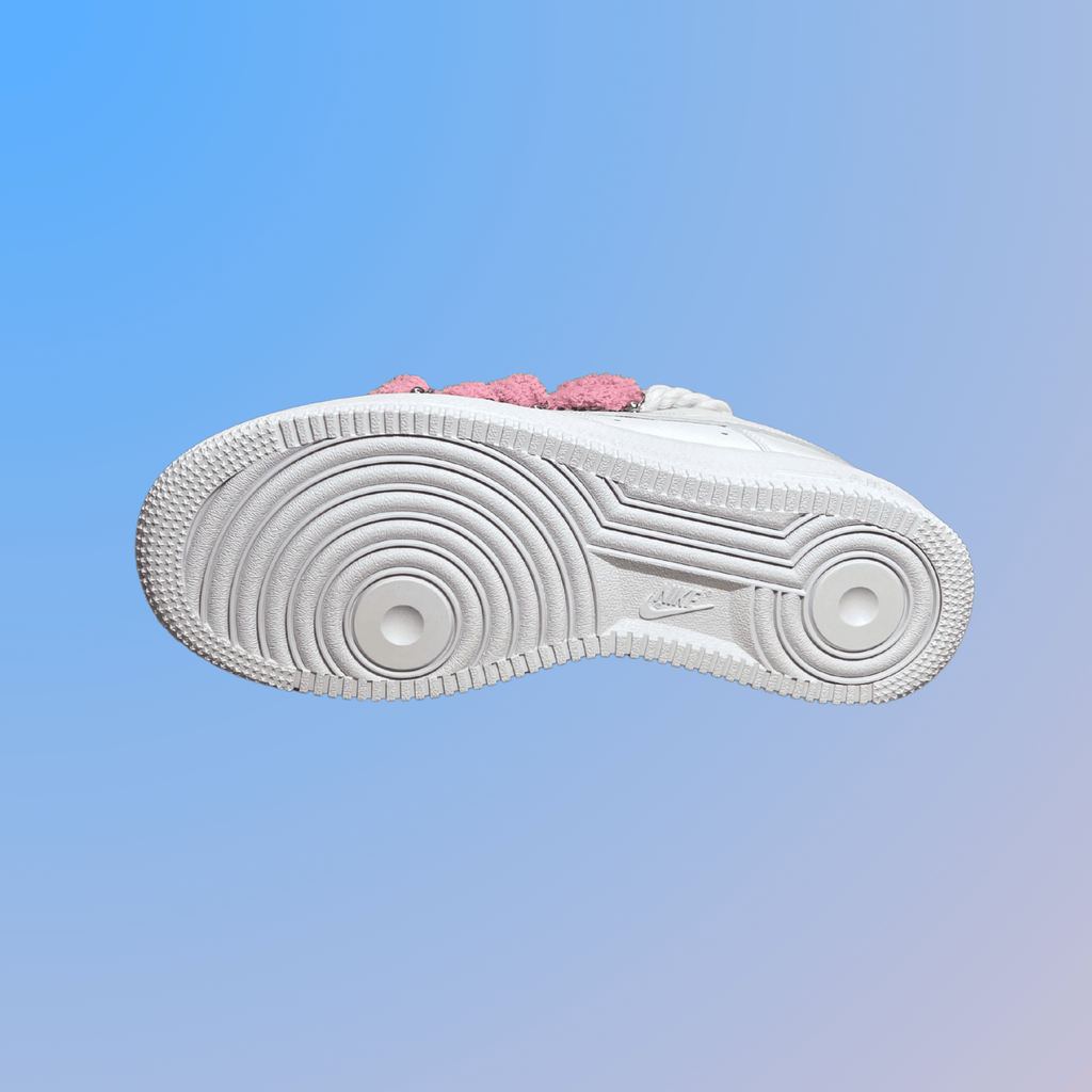 Nike Air Force 1 White Chimney Cake (Pink)