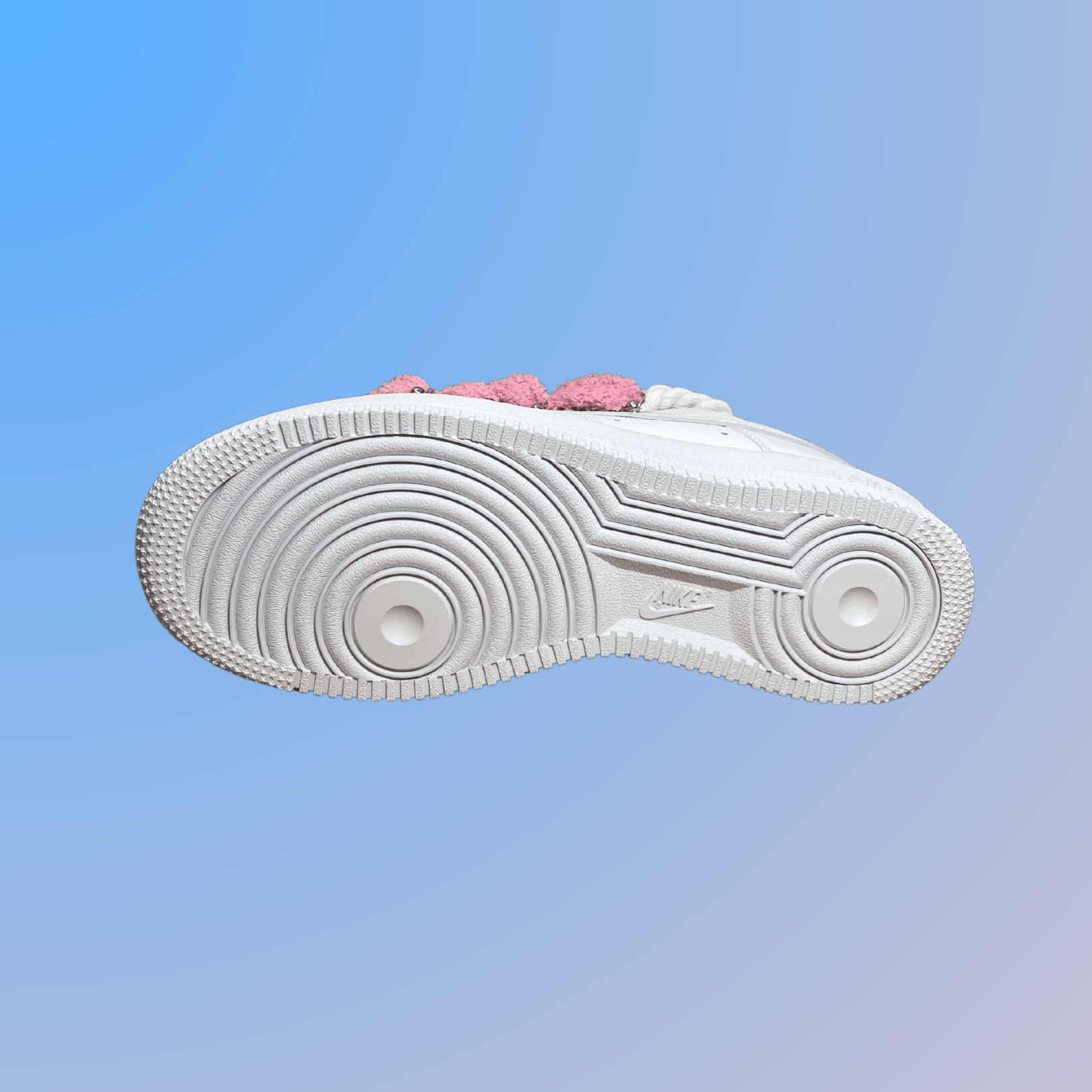 Nike Air Force 1 White Chimney Cake (Pink)
