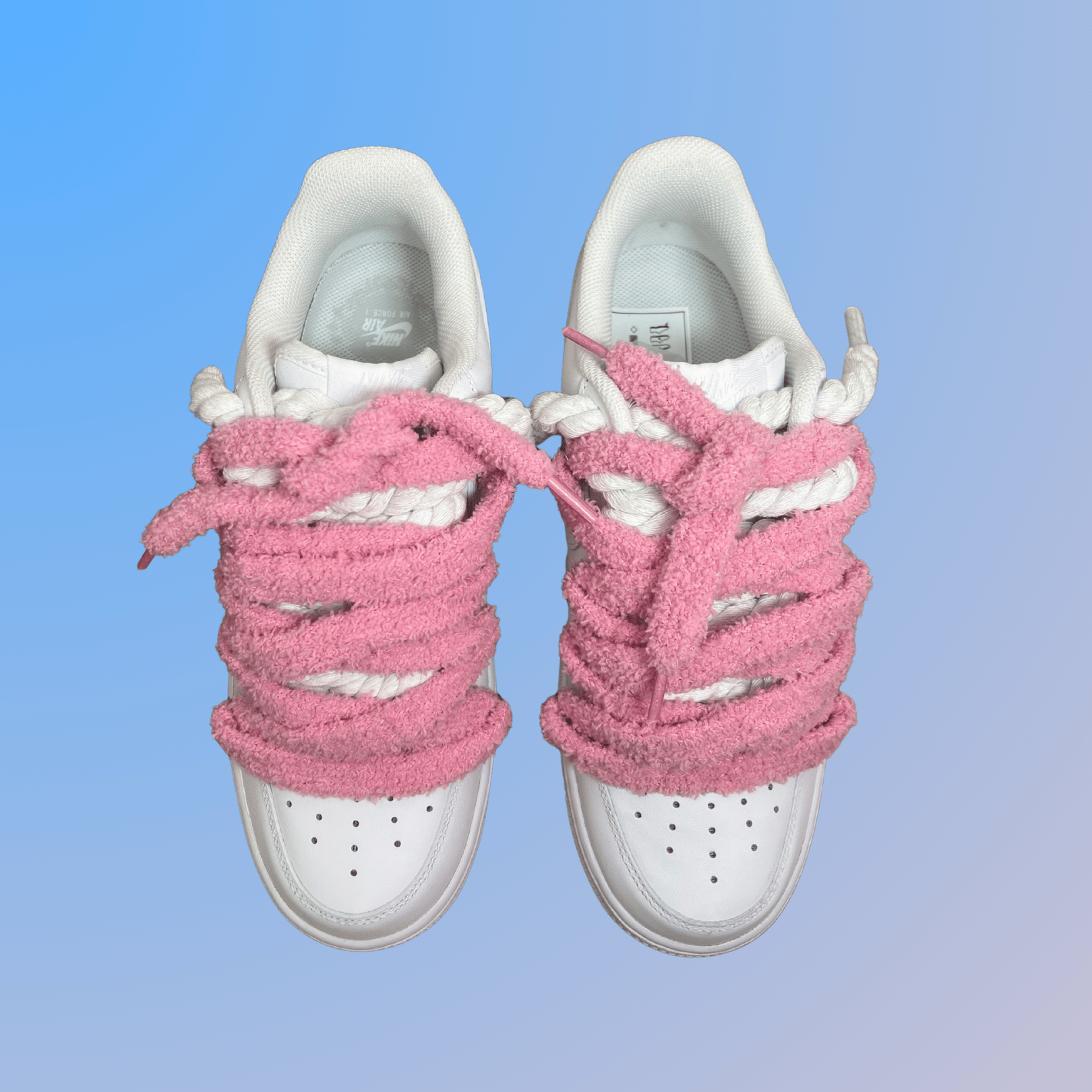Nike Air Force 1 White Chimney Cake (Pink)