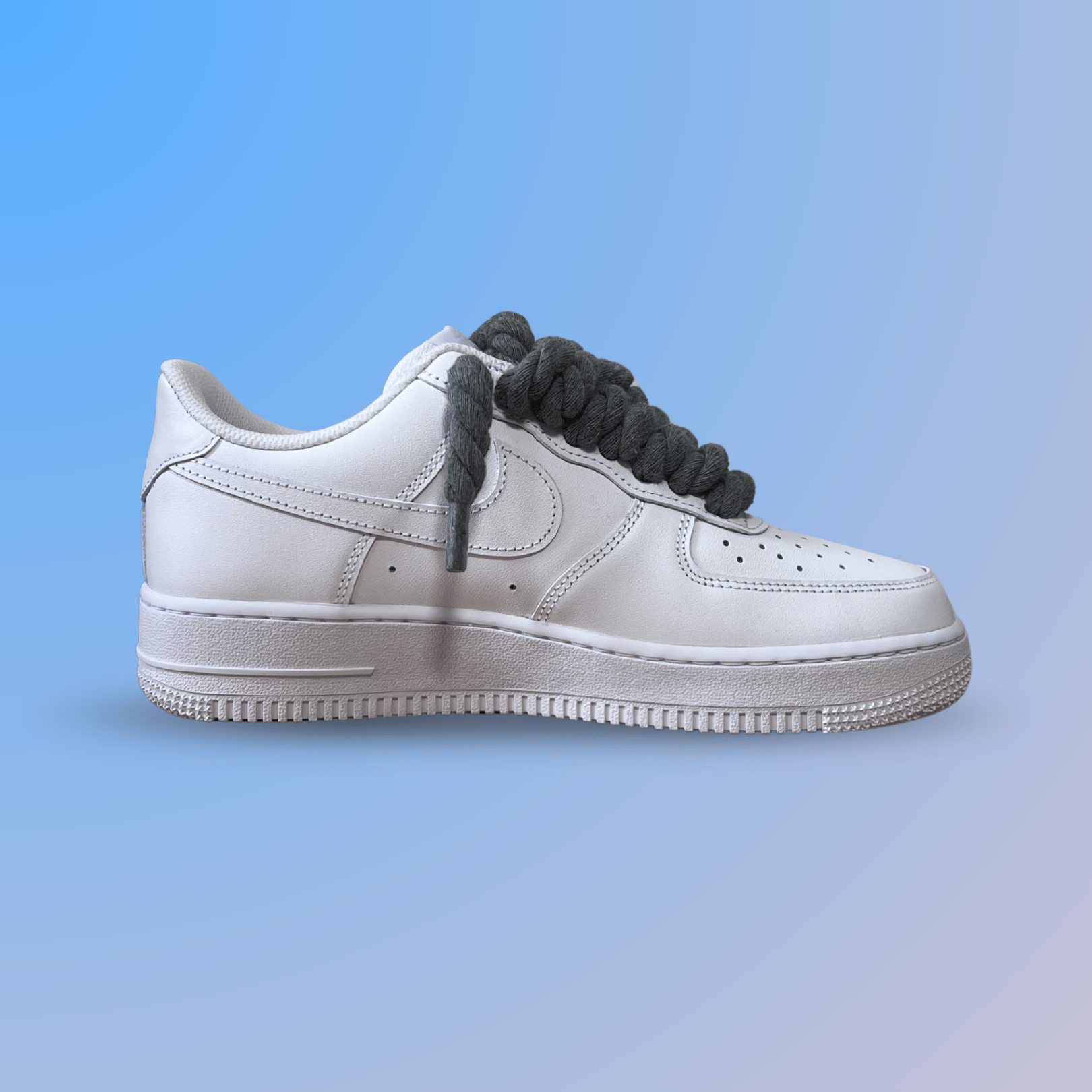 Nike Air Force 1 '07 Chunky Rope Lace Dark Grey