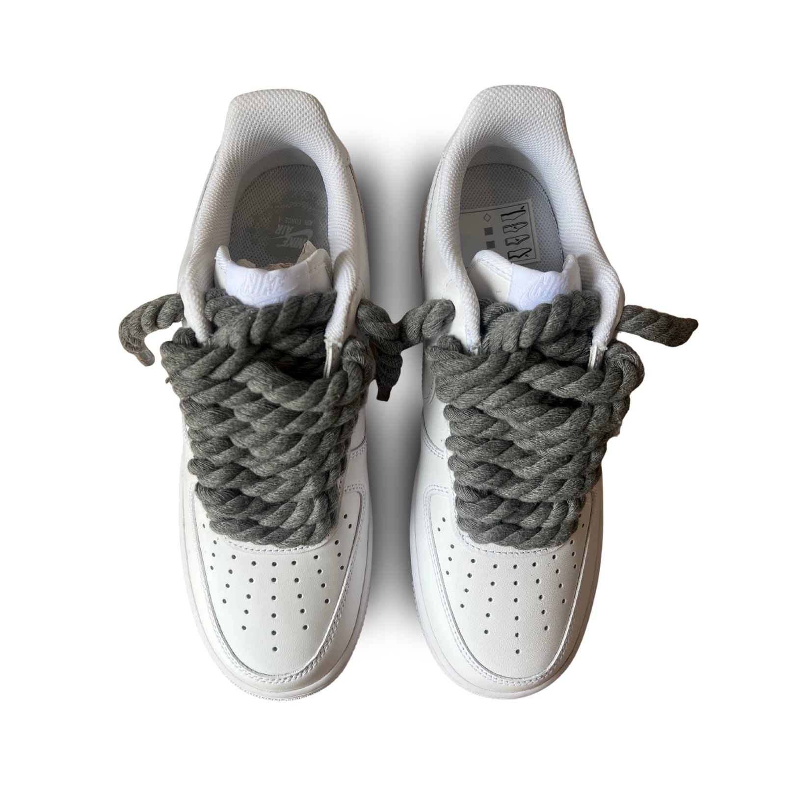 Nike Air Force 1 '07 Chunky Rope Lace (Grey) (new)