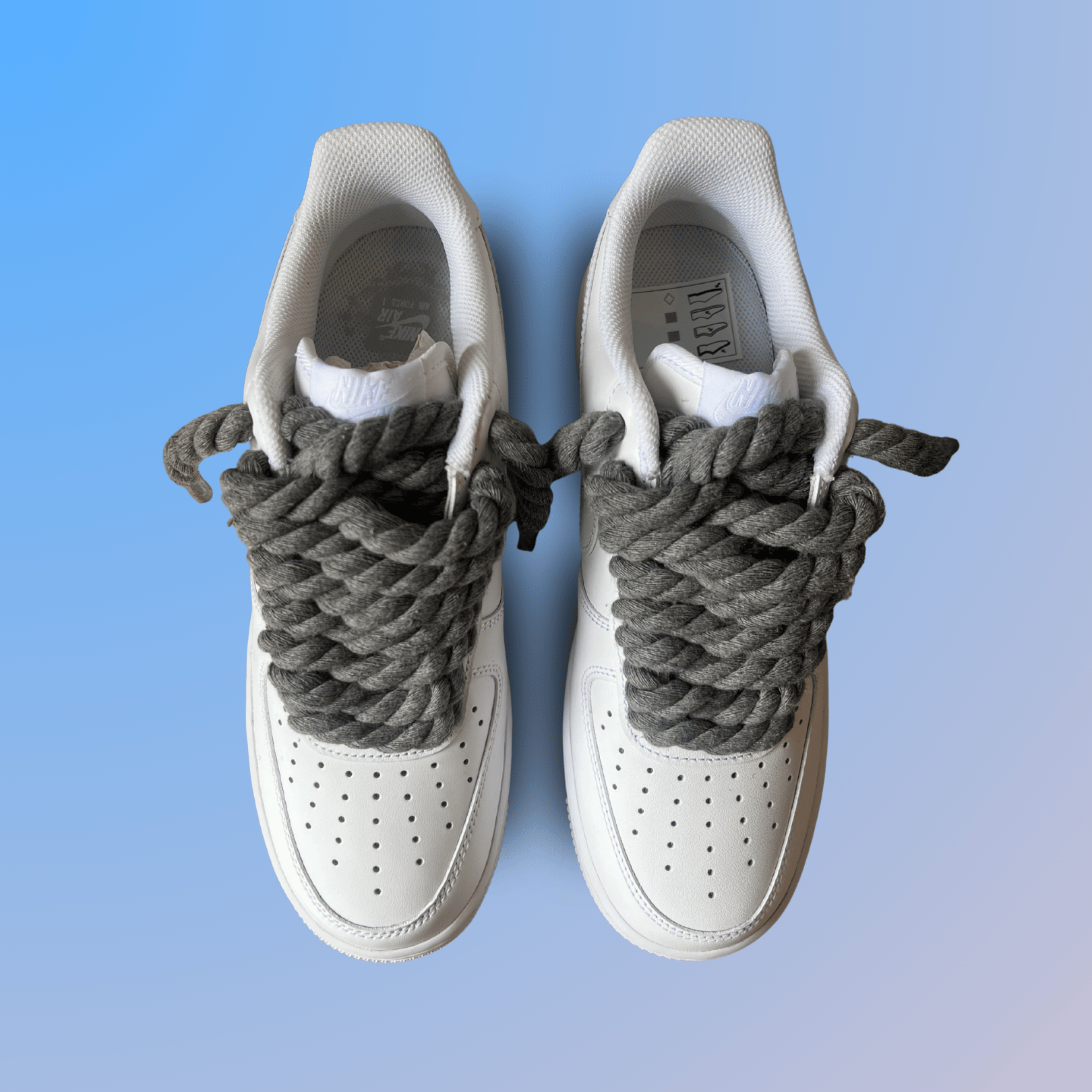 Nike Air Force 1 '07 Chunky Rope Lace Dark Grey
