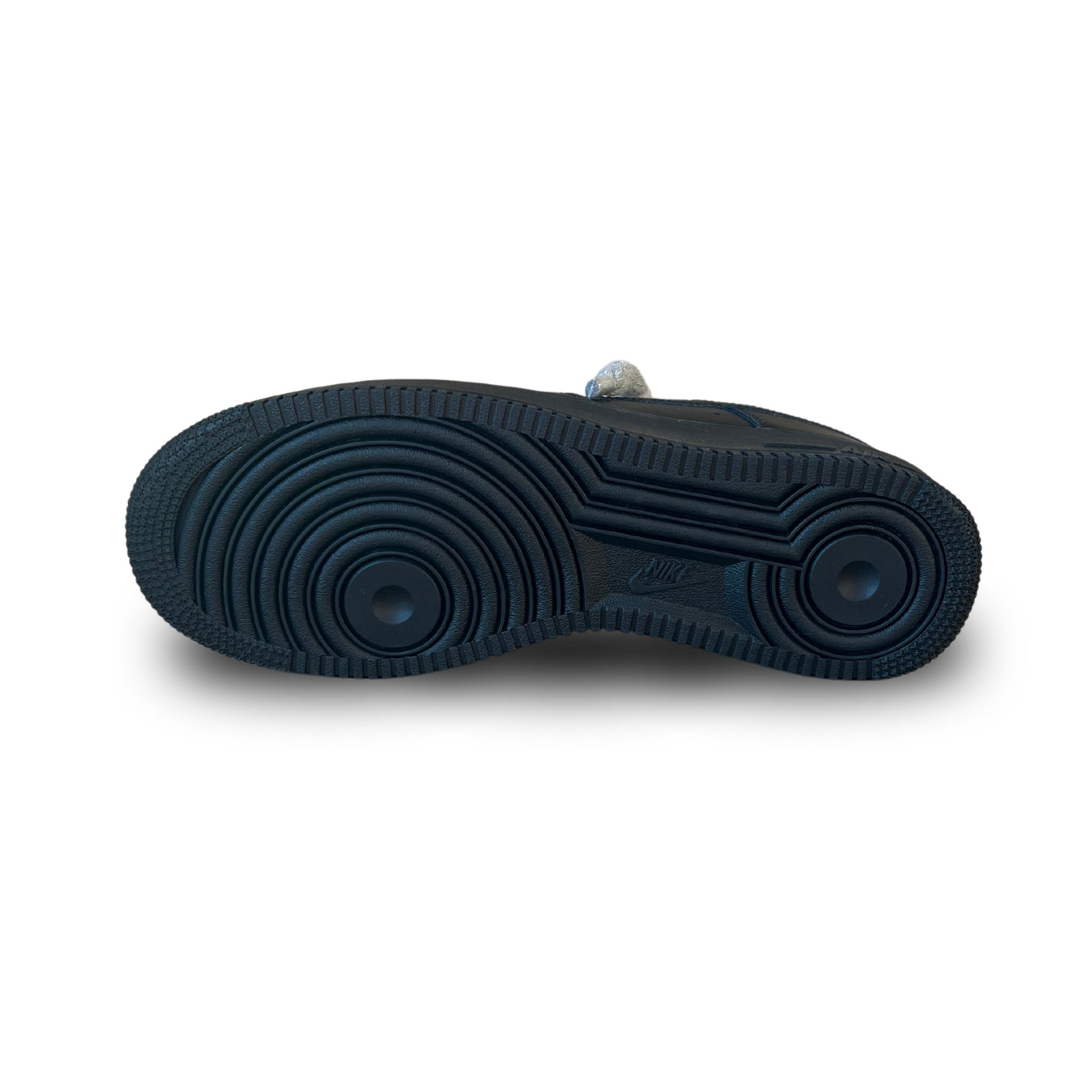 Nike Air Force 1 '07 Black Chunky Rope Lace (Grey) (new)