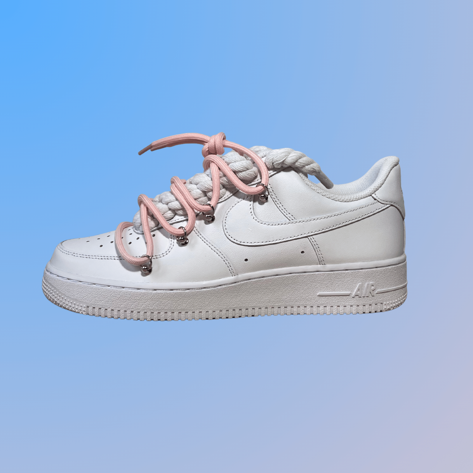 Nike Air Force 1 Lanvin Rope Lace (Yellow Blue) (új)