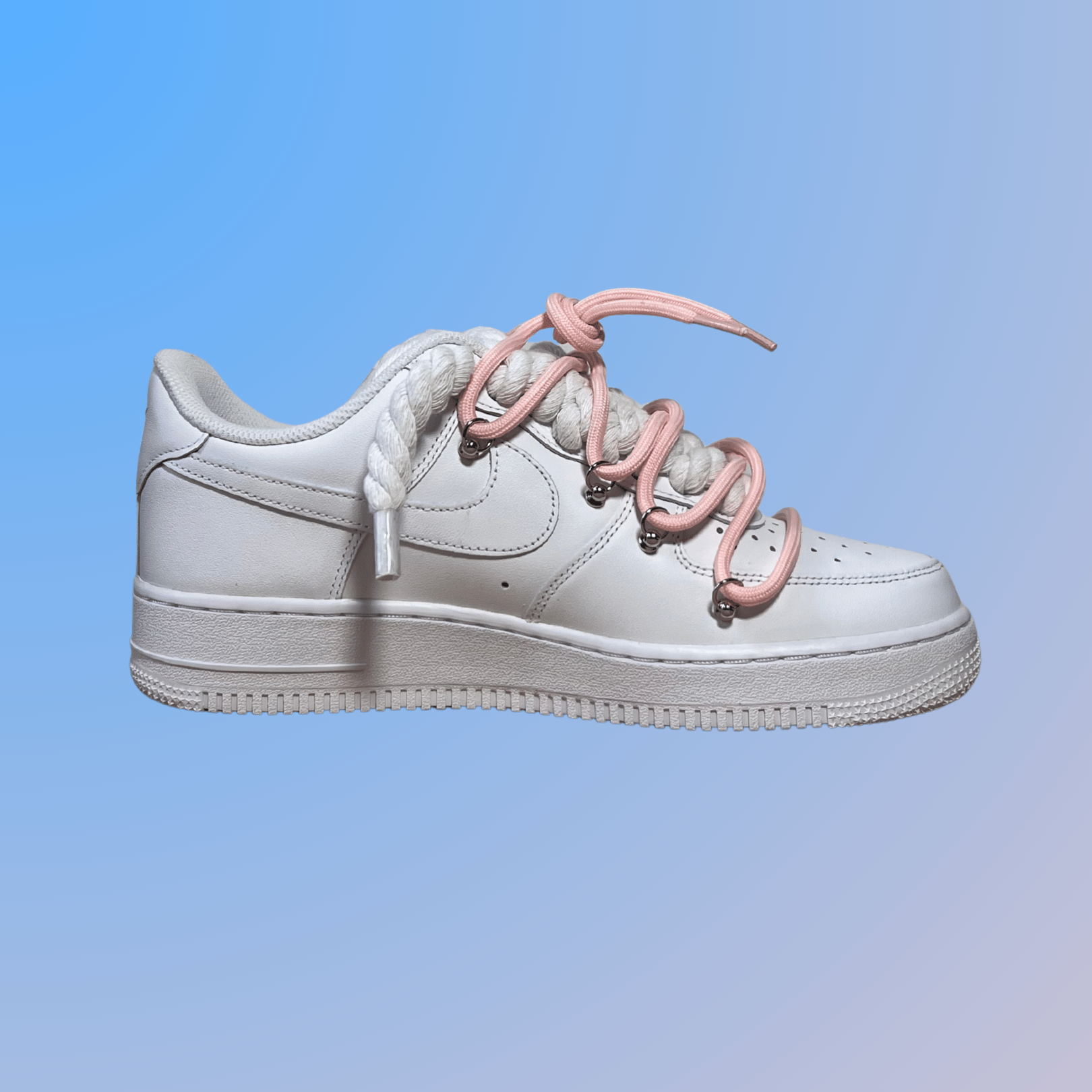 Nike Air Force 1 Lanvin Rope Lace (Yellow Blue) (új)