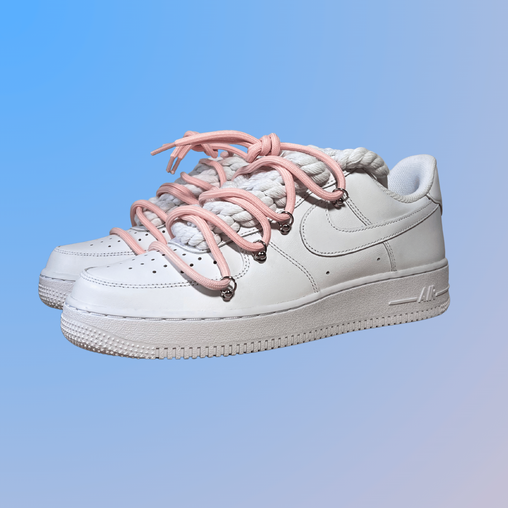 Nike Air Force 1 Lanvin Rope Lace (Yellow Blue) (új)