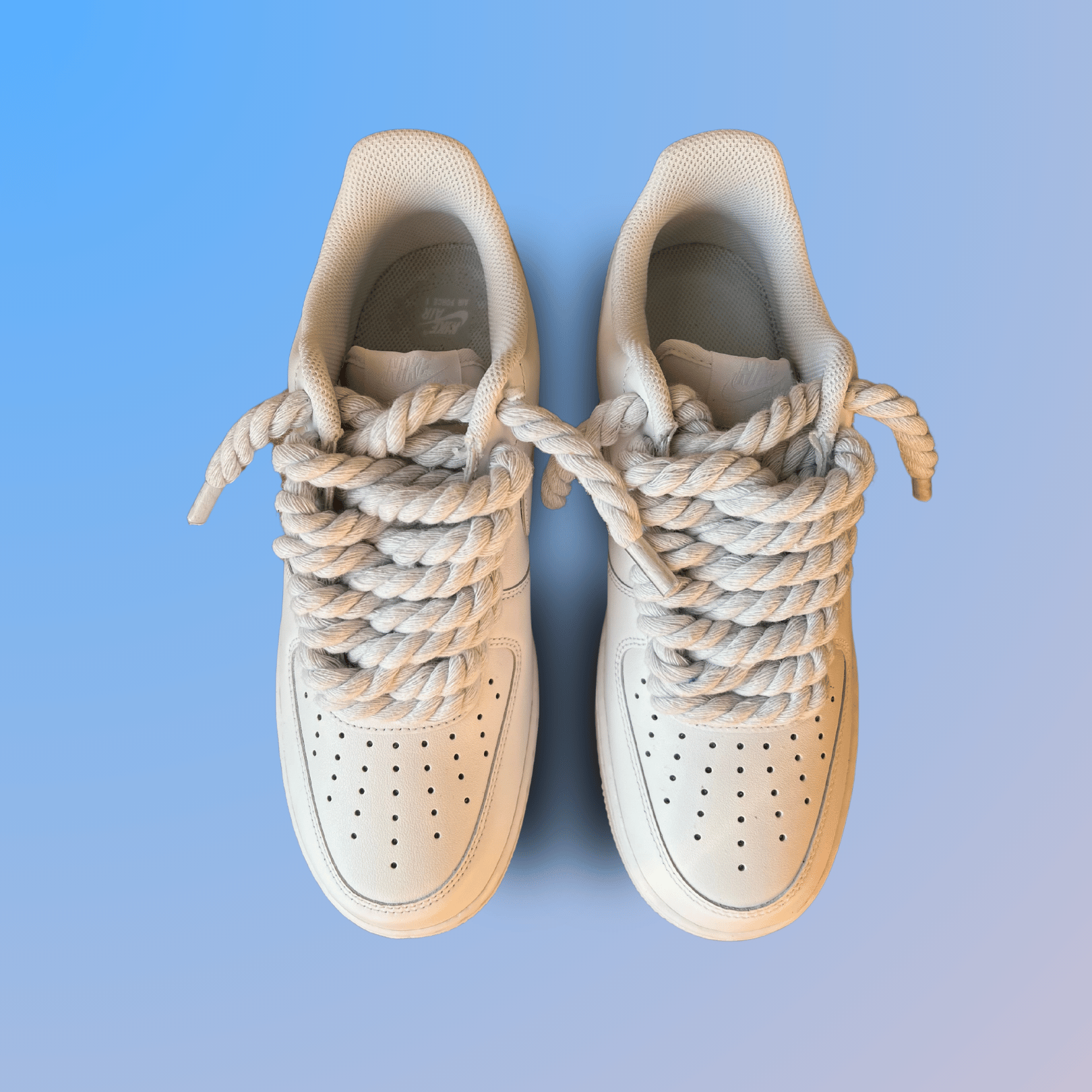 Nike Air Force 1 '07 Chunky Rope Lace (White) (new)