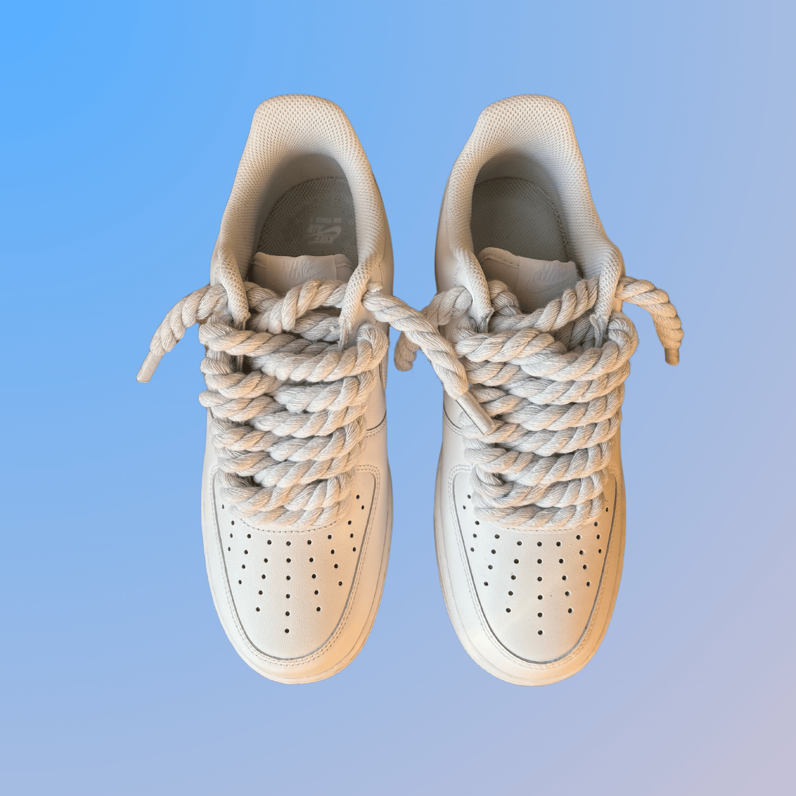 Nike Air Force 1 '07 Chunky Rope Lace (White) (new)