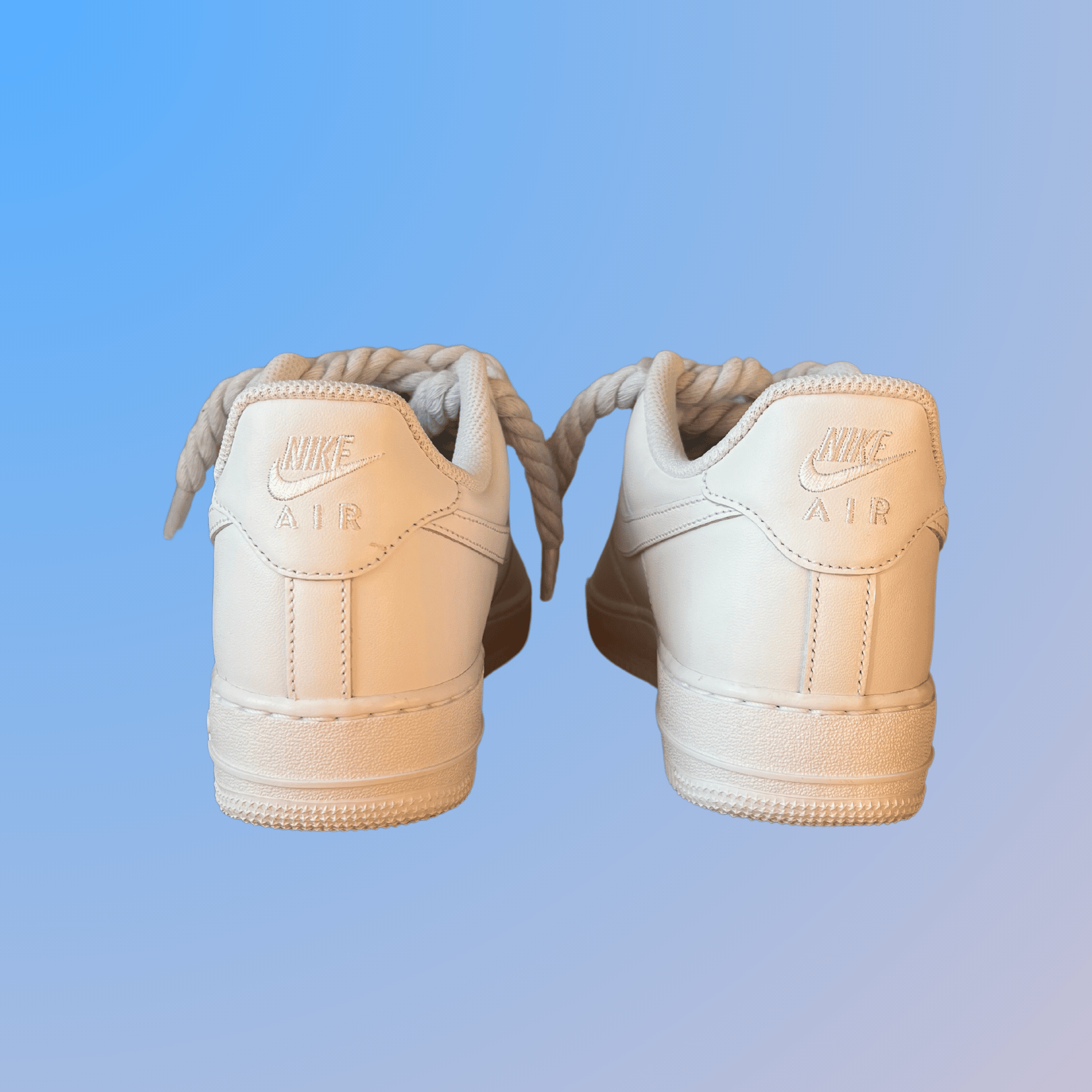 Nike Air Force 1 '07 Chunky Rope Lace (White) (new)