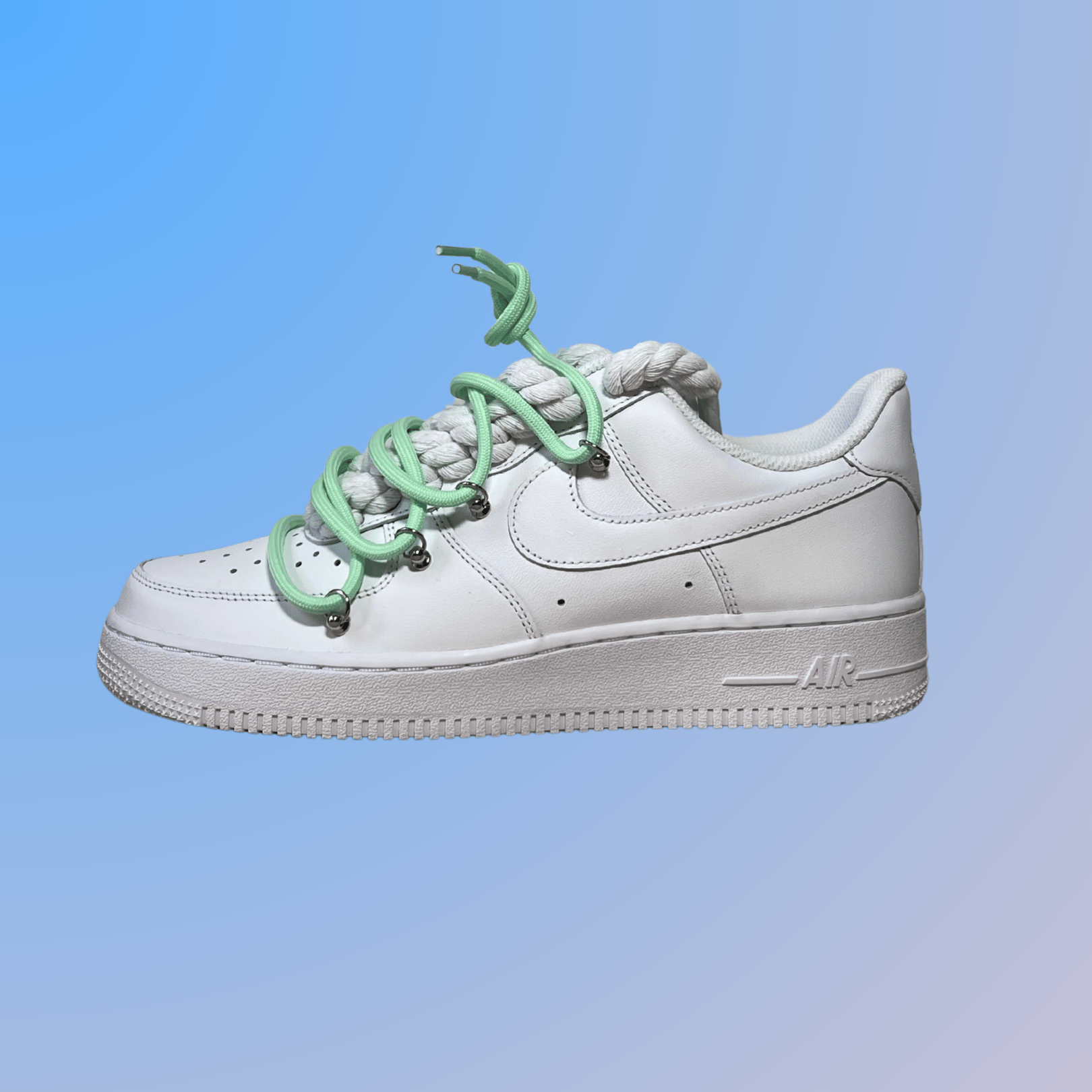 Nike Air Force 1 Lanvin Rope Lace (Yellow Blue) (új)