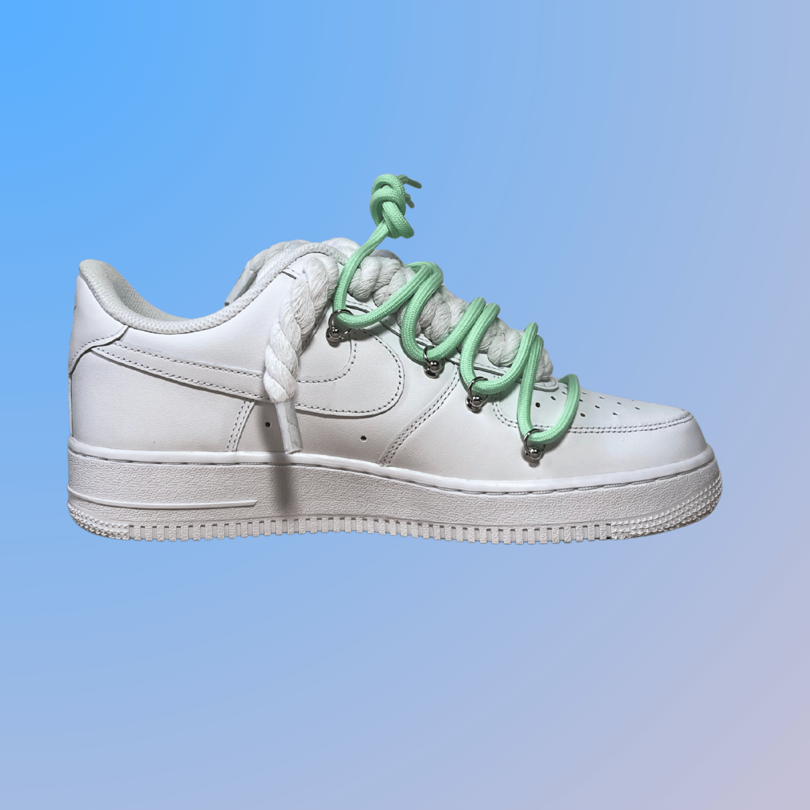 Nike Air Force 1 Lanvin Rope Lace (Yellow Blue) (új)