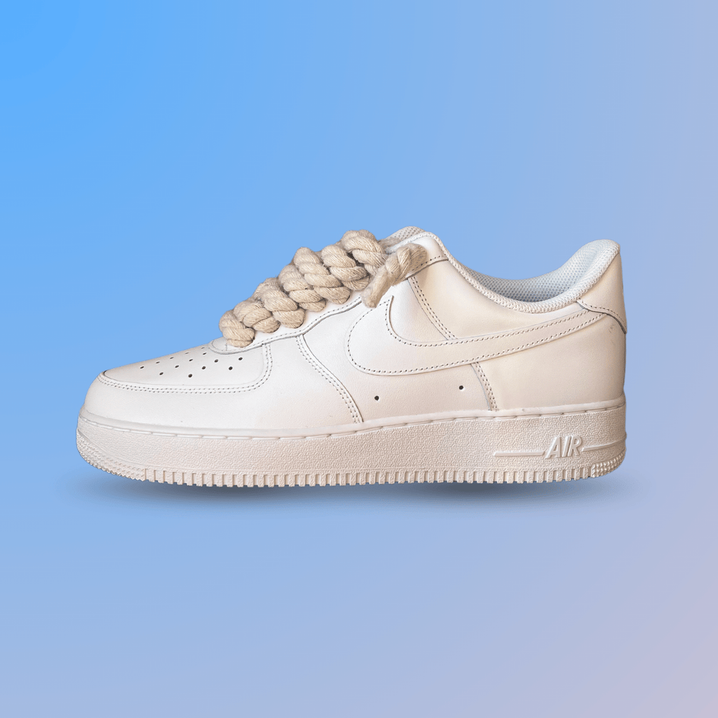 Nike Air Force 1 '07 Chunky Rope Lace Beige