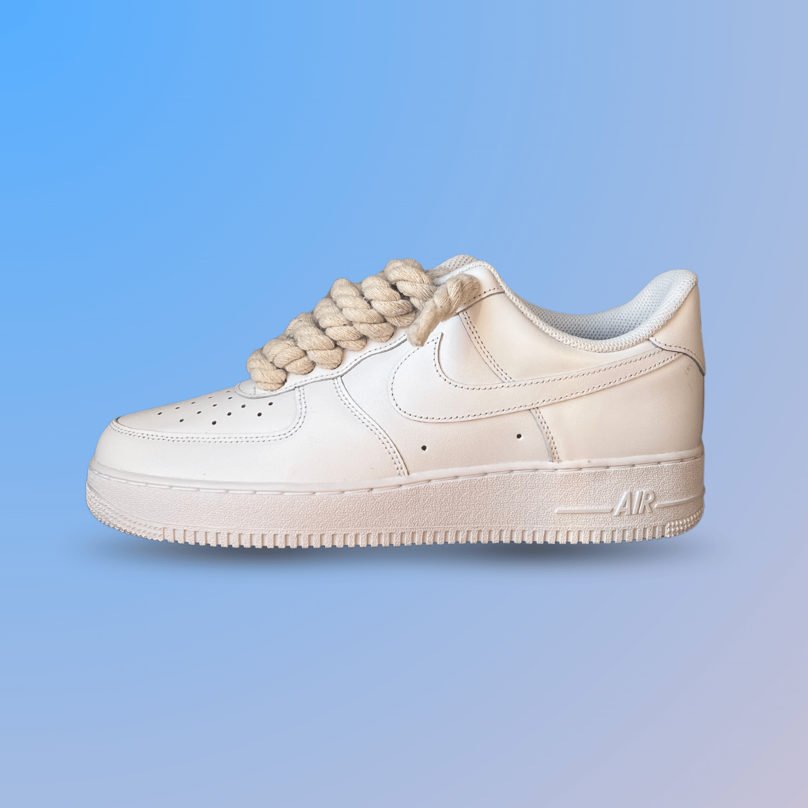 Nike Air Force 1 '07 Chunky Rope Lace (Beige) (new)