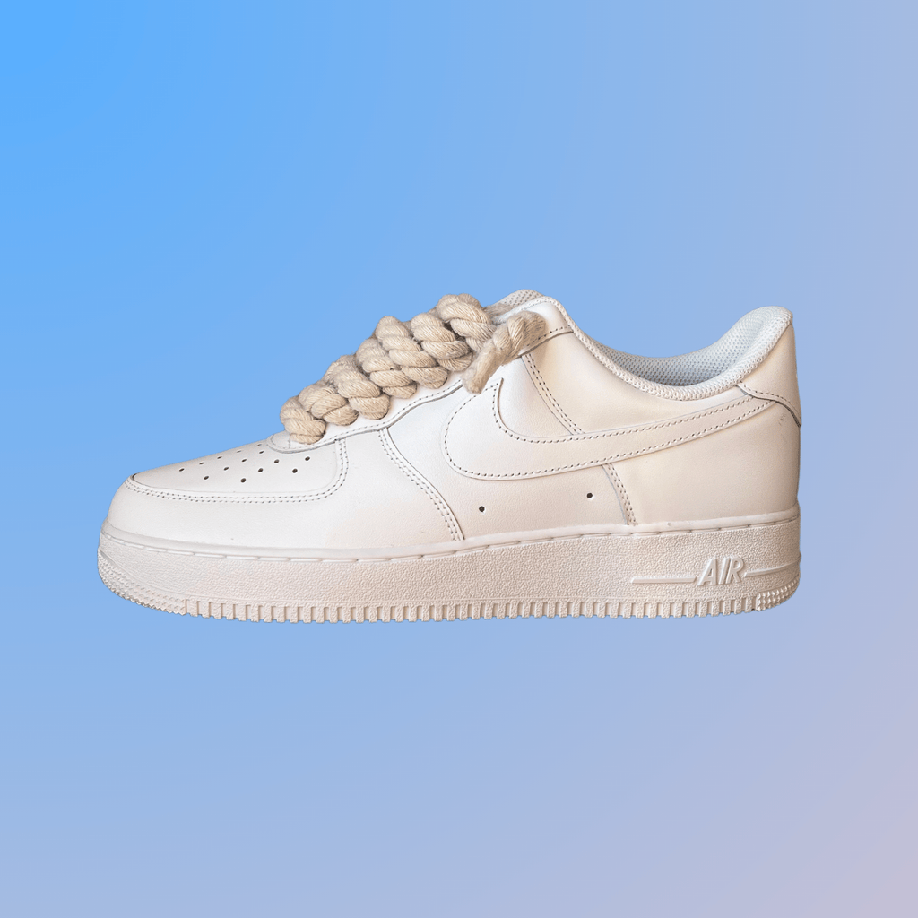 Nike Air Force 1 '07 Chunky Rope Lace (Beige) (new)