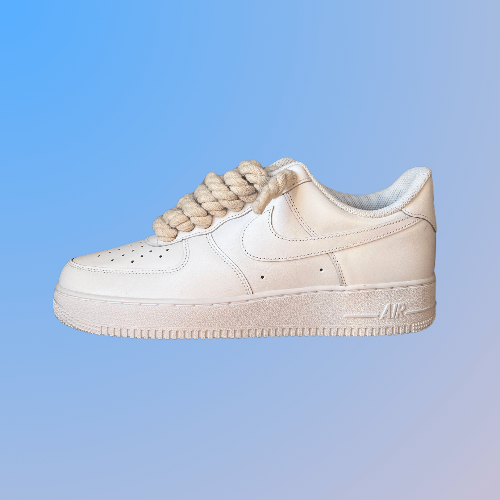 Nike Air Force 1 '07 Chunky Rope Lace (Beige) (new)