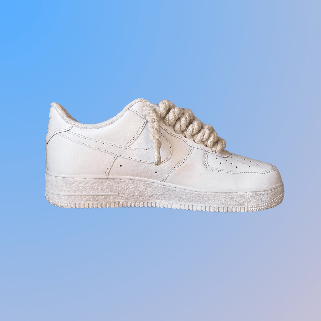 Nike Air Force 1 '07 Chunky Rope Lace (Beige) (new)