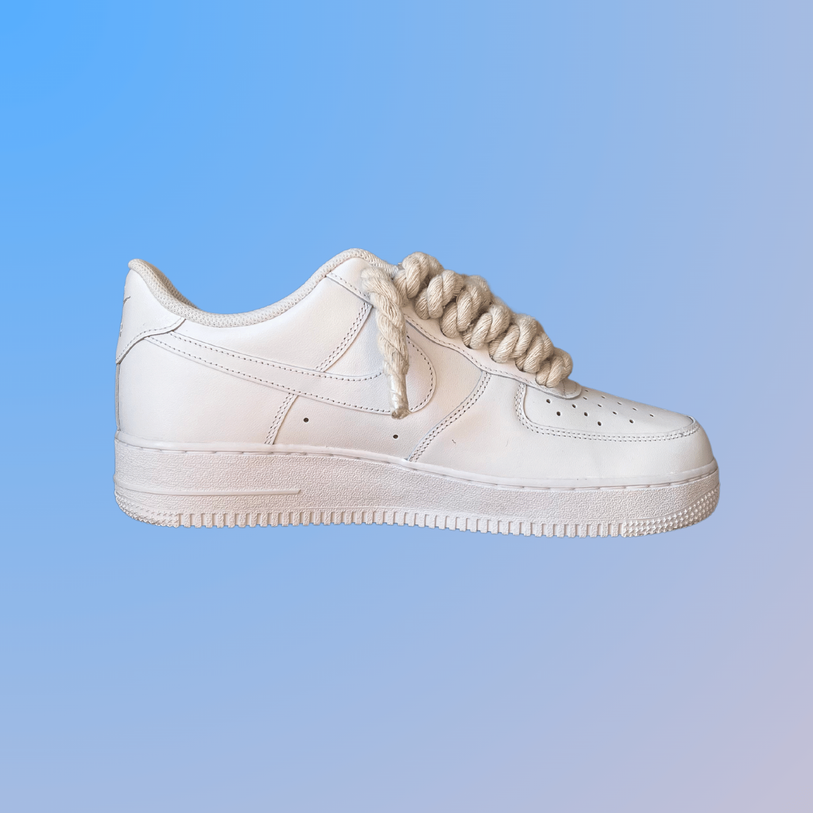 Nike Air Force 1 '07 Chunky Rope Lace (Beige) (new)