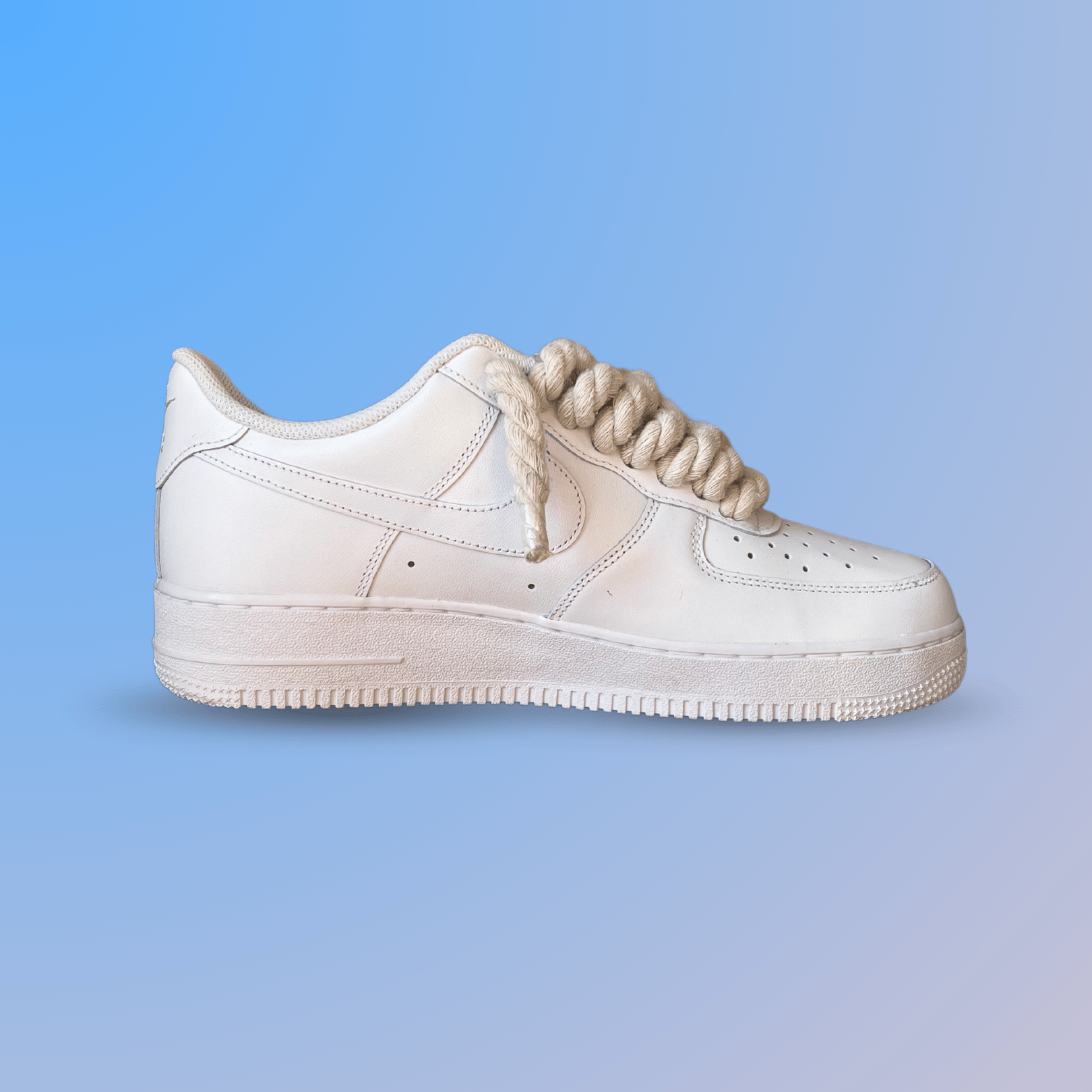 Nike Air Force 1 '07 Chunky Rope Lace (Beige) (new)