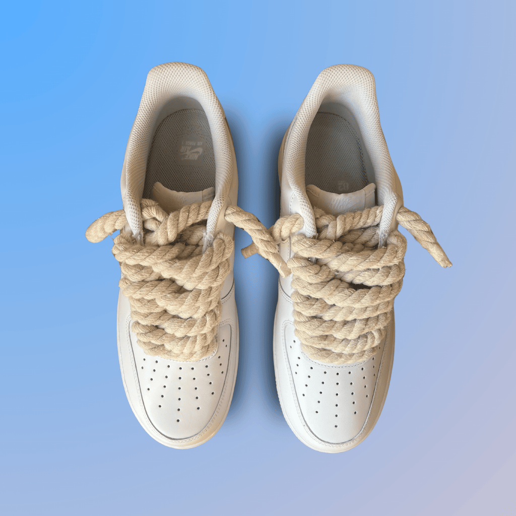 Nike Air Force 1 '07 Chunky Rope Lace Beige