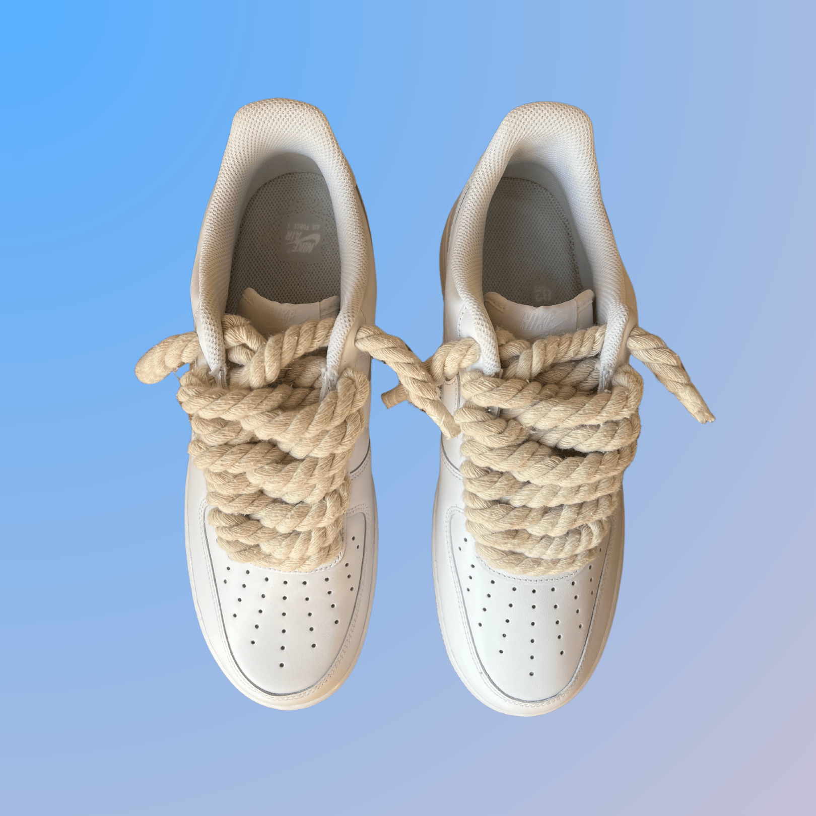 Nike Air Force 1 '07 Chunky Rope Lace (Beige) (new)