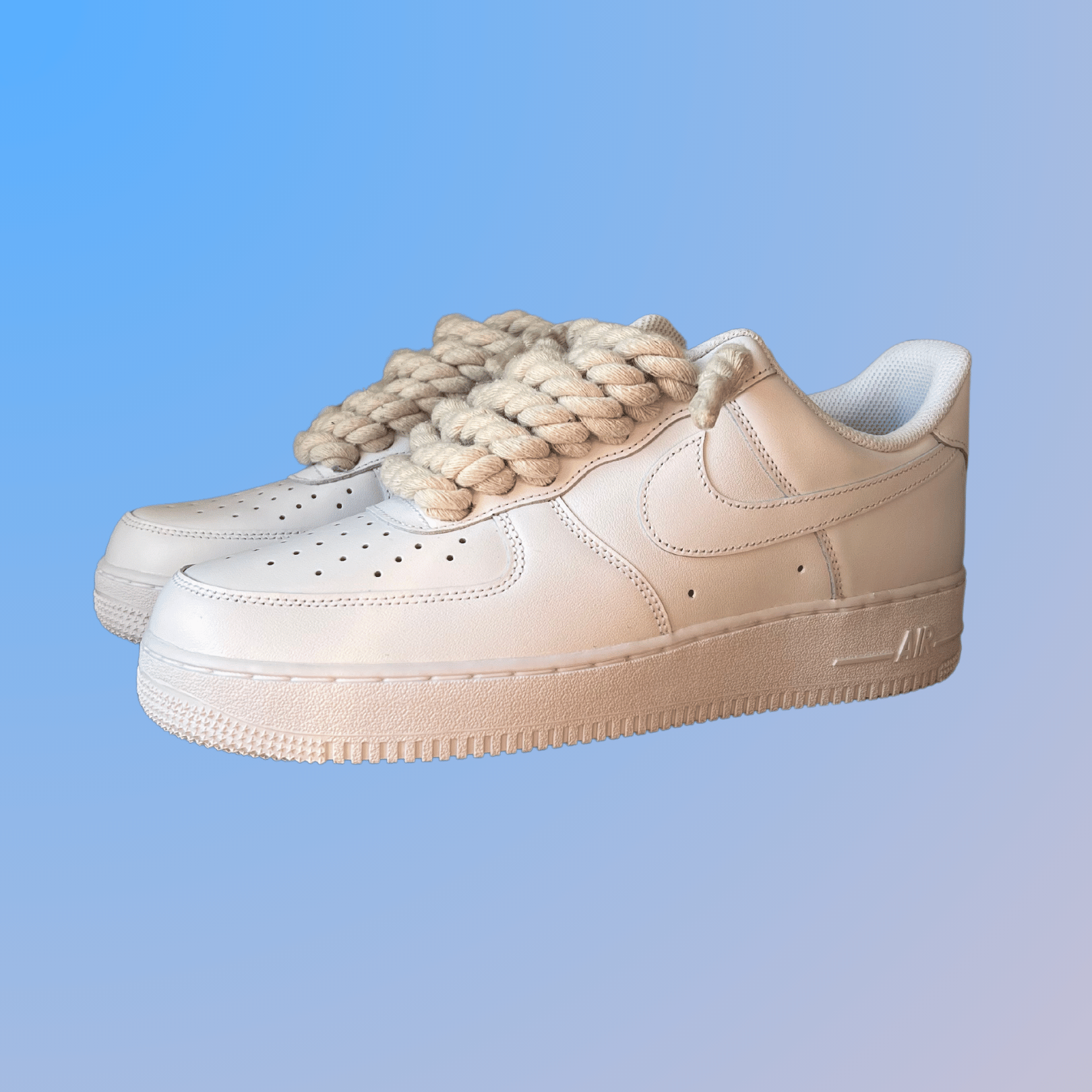 Nike Air Force 1 '07 Chunky Rope Lace (Beige) (new)
