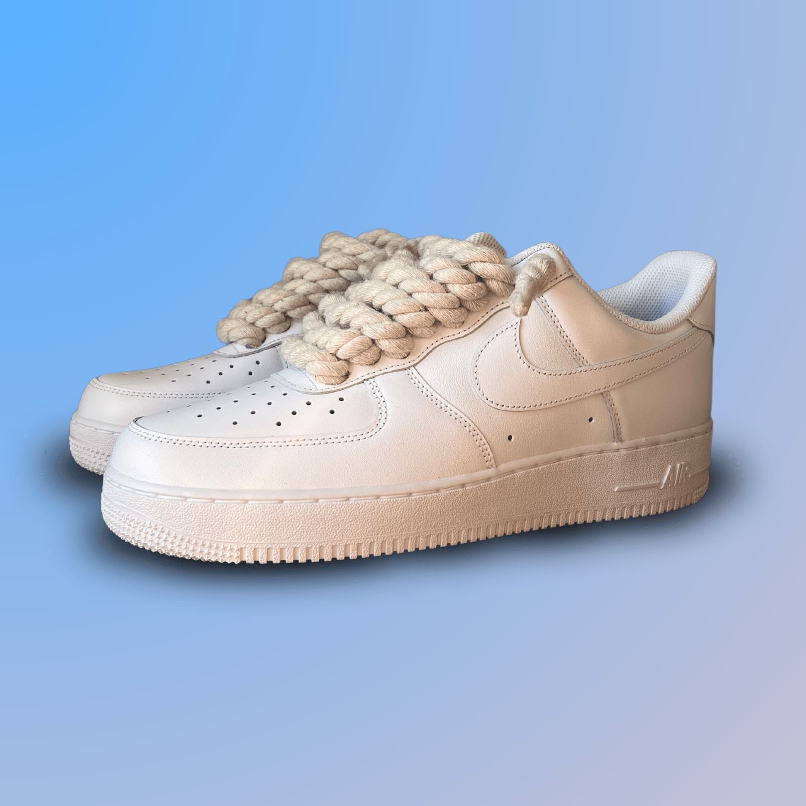 Nike Air Force 1 '07 Chunky Rope Lace (Beige) (new)