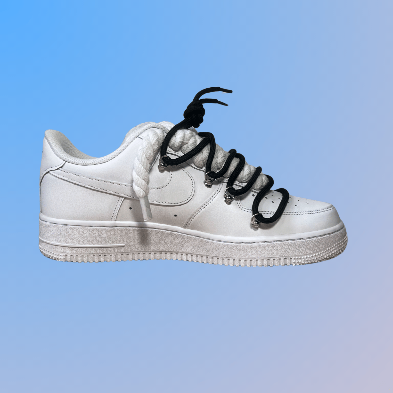 Nike Air Force 1 Lanvin Rope Lace (Yellow Blue) (új)