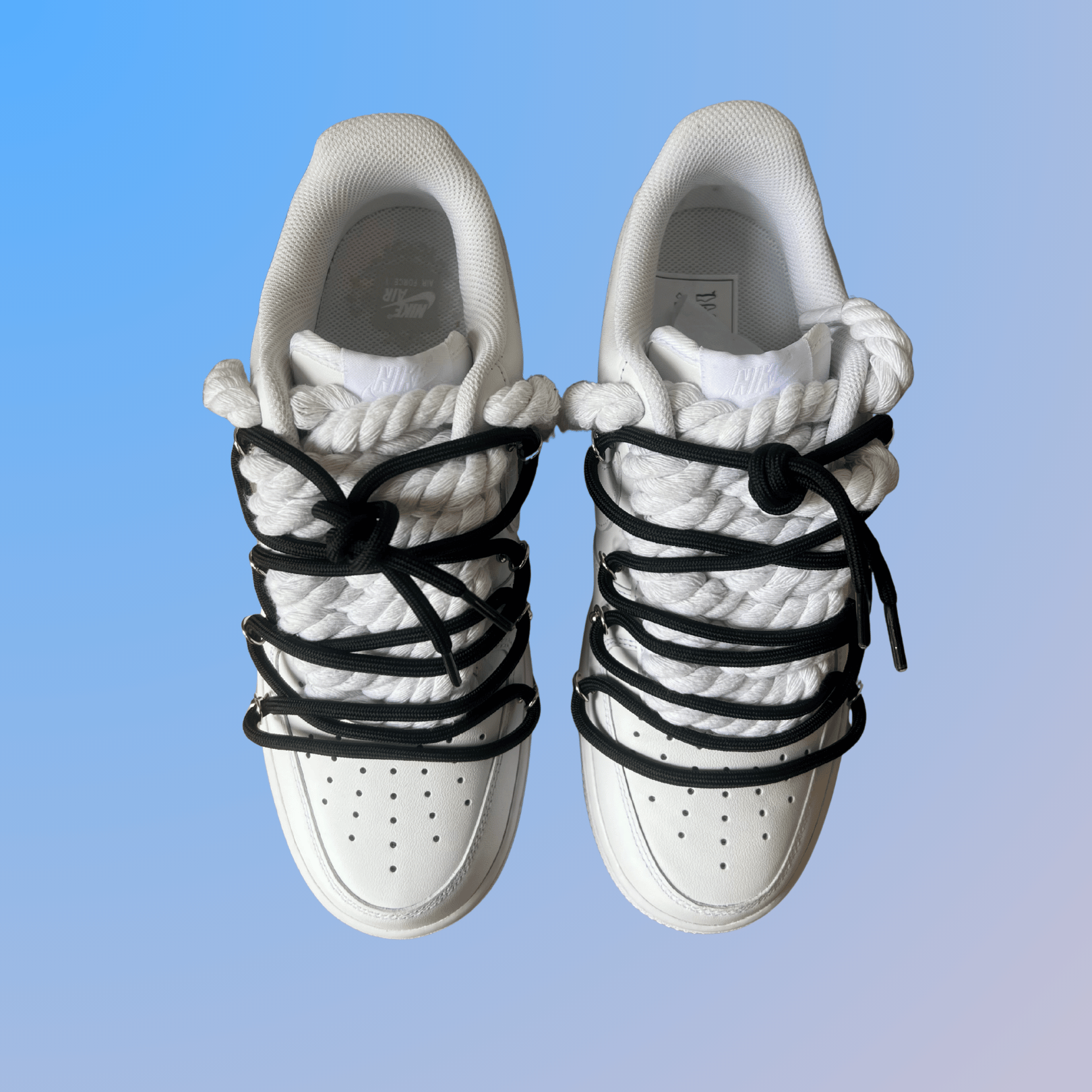 Nike Air Force 1 Lanvin Rope Lace (Yellow Blue) (új)