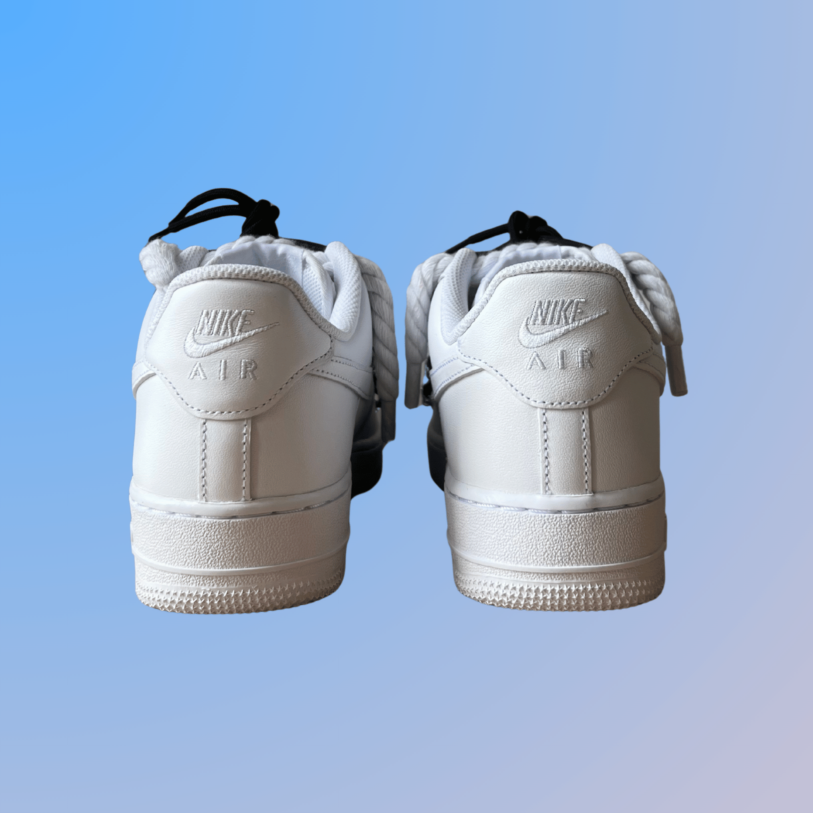 Nike Air Force 1 Lanvin Rope Lace (Yellow Blue) (új)