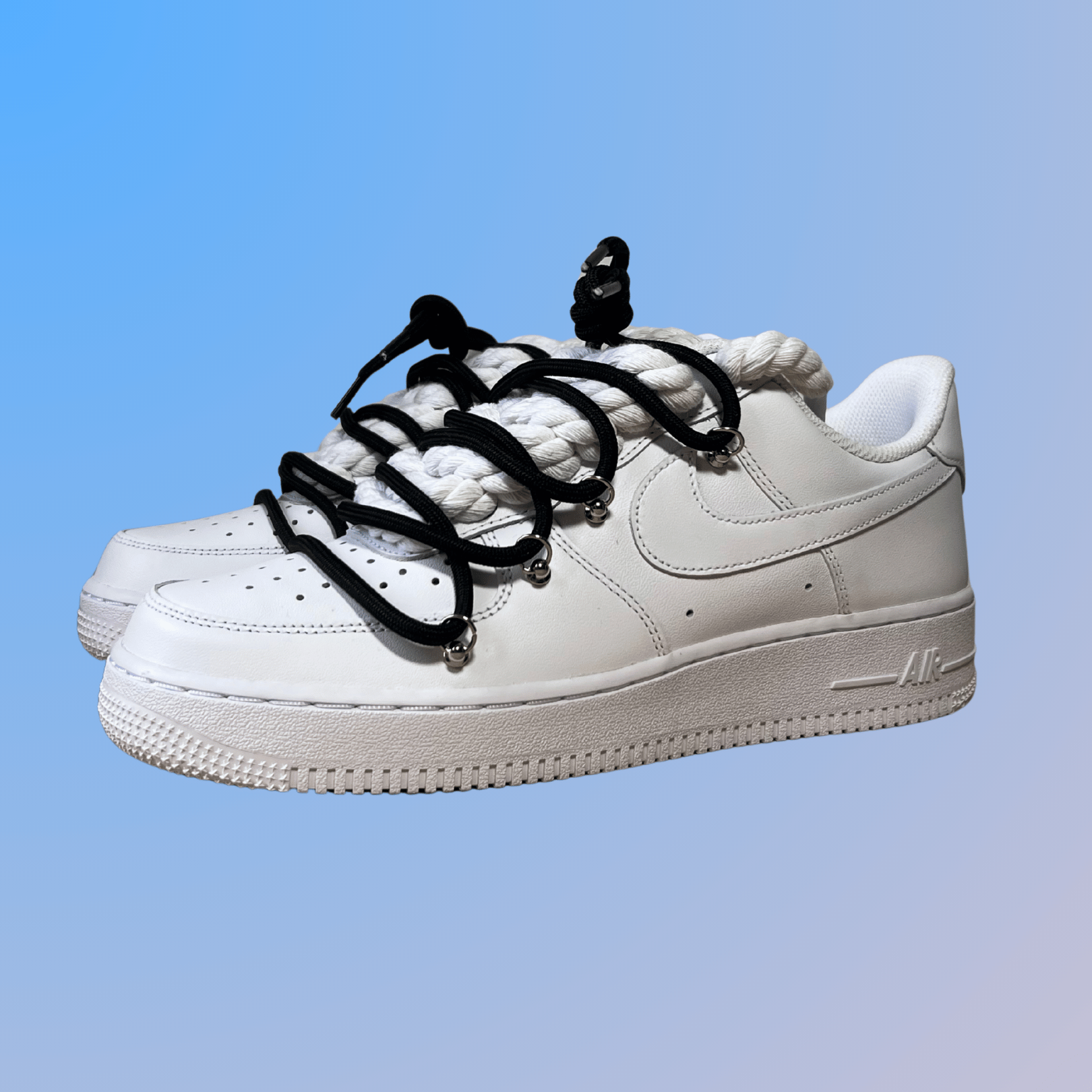 Nike Air Force 1 Lanvin Rope Lace (Yellow Blue) (új)