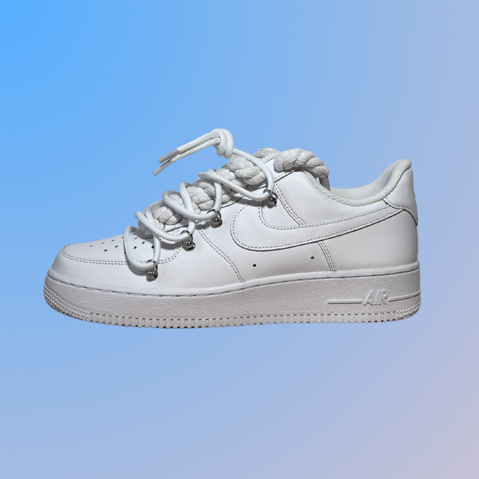 Nike Air Force 1 Lanvin Rope Lace (Yellow Blue) (új)