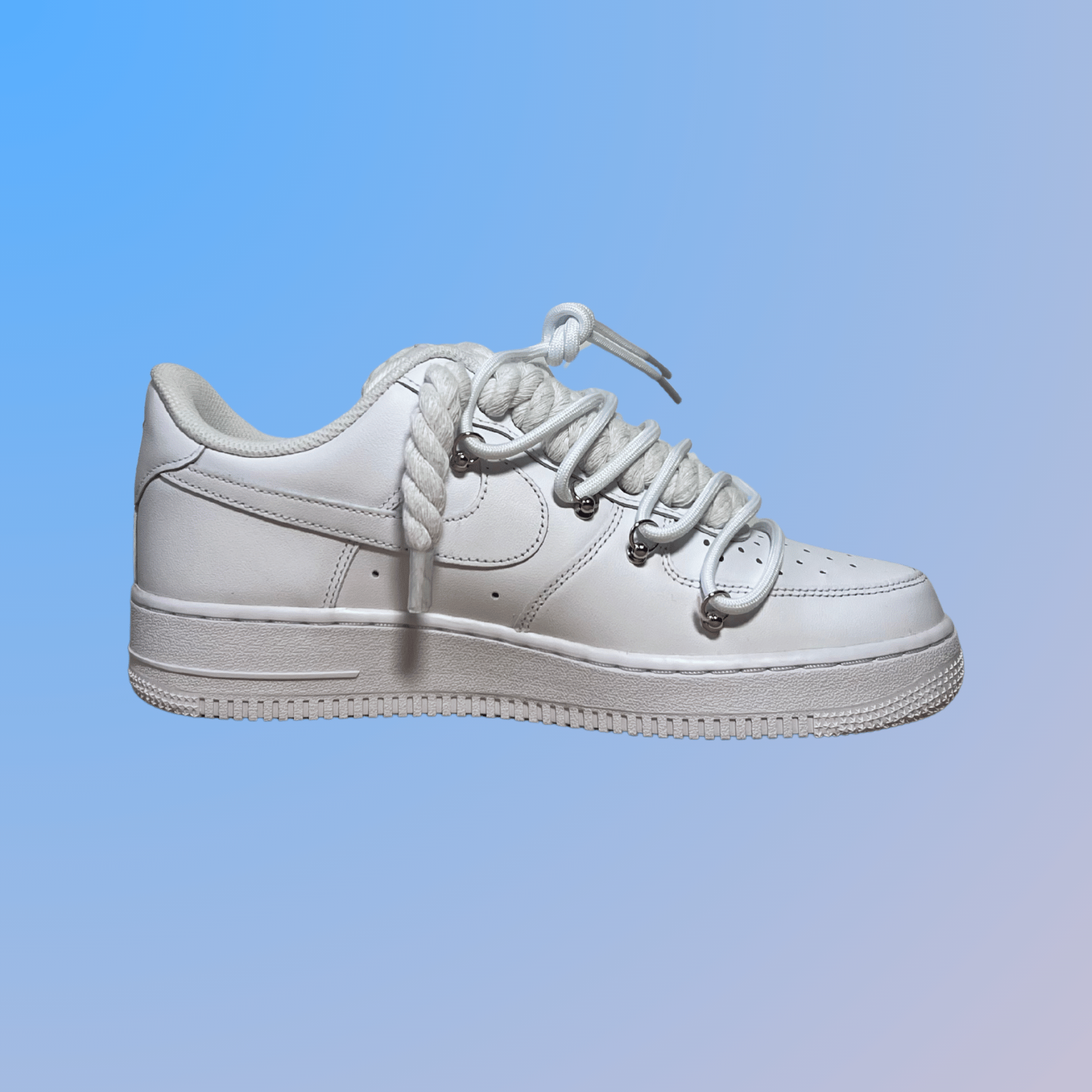 Nike Air Force 1 Lanvin Rope Lace (Yellow Blue) (új)