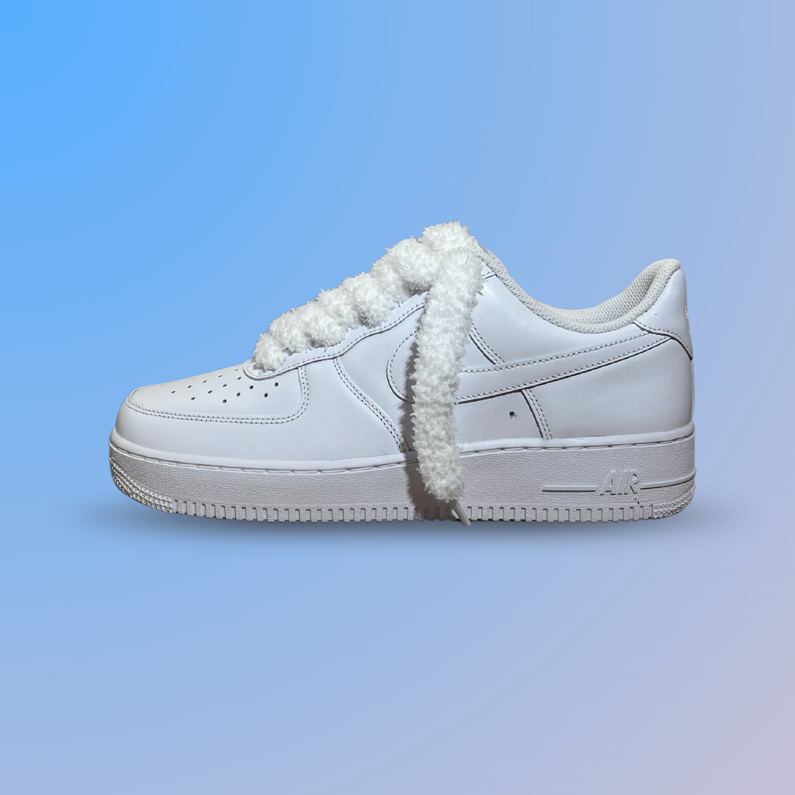 Nike Air Force 1 '07 Fluffy Lace (White) (new)