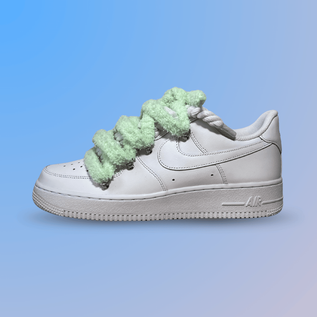 Nike Air Force 1 Lanvin Rope Lace (Yellow Blue) (új)