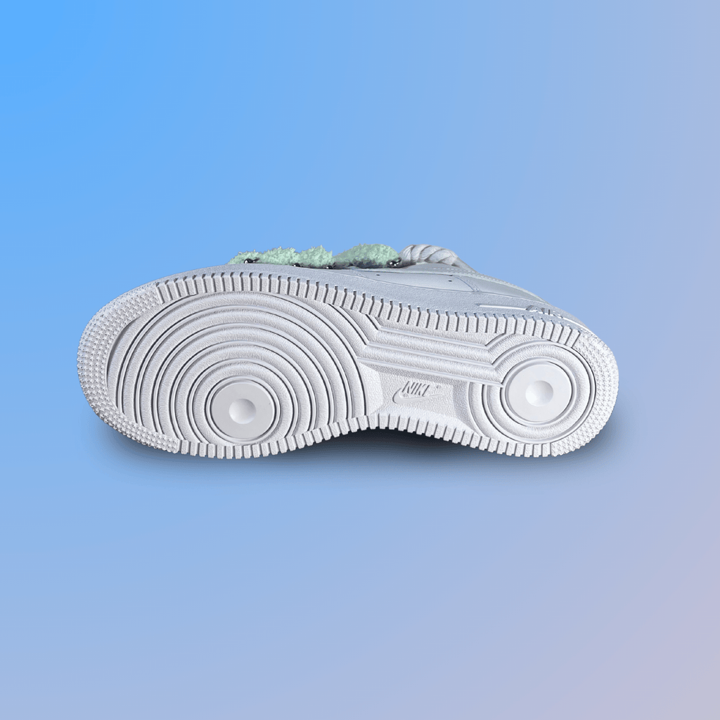 Nike Air Force 1 Lanvin Rope Lace (Yellow Blue) (új)