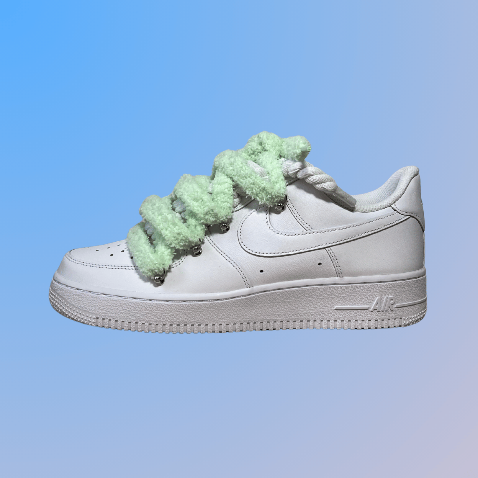 Nike Air Force 1 Lanvin Rope Lace (Yellow Blue) (új)