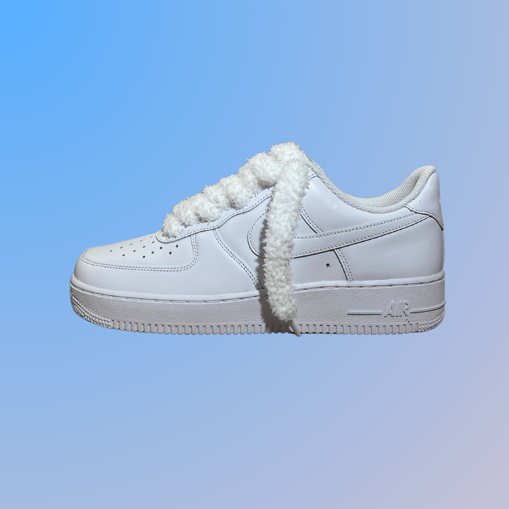 Nike Air Force 1 '07 Fluffy Lace (White)