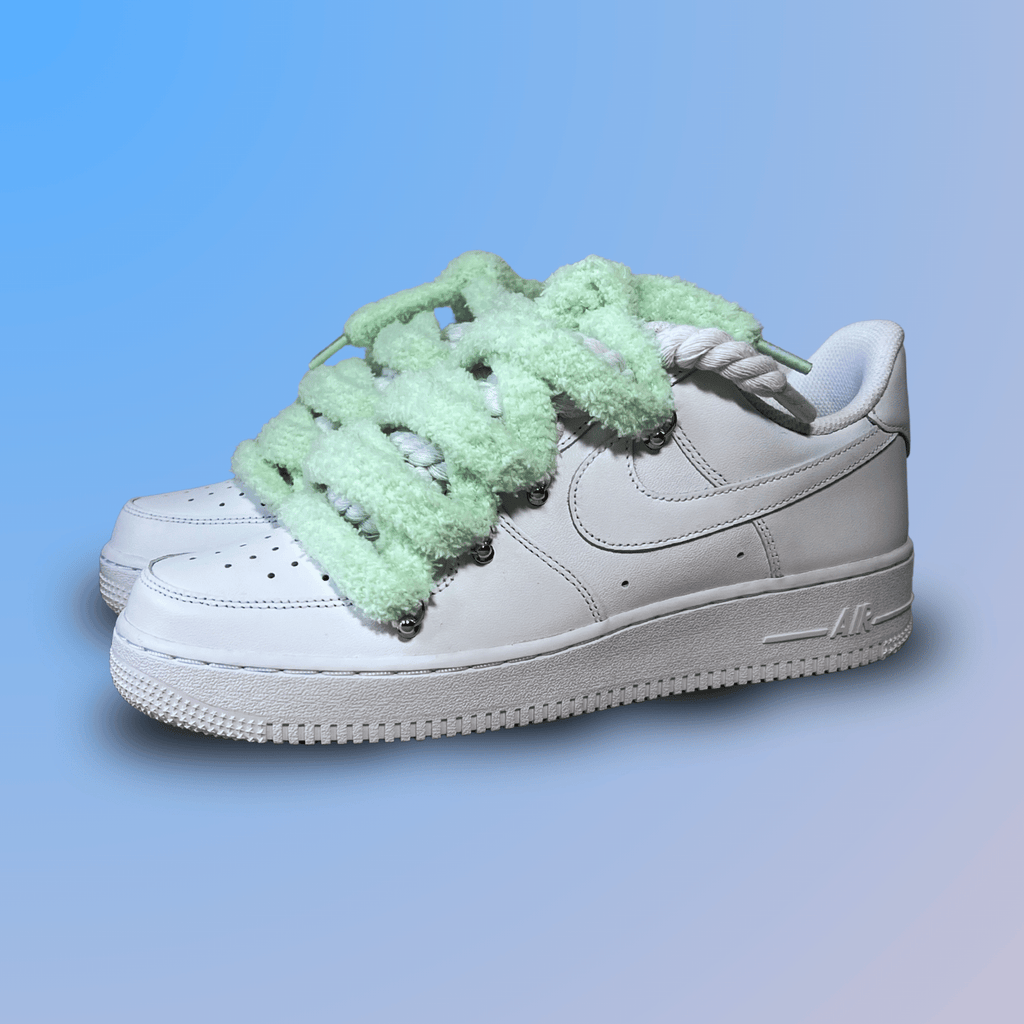 Nike Air Force 1 Lanvin Rope Lace (Yellow Blue) (új)