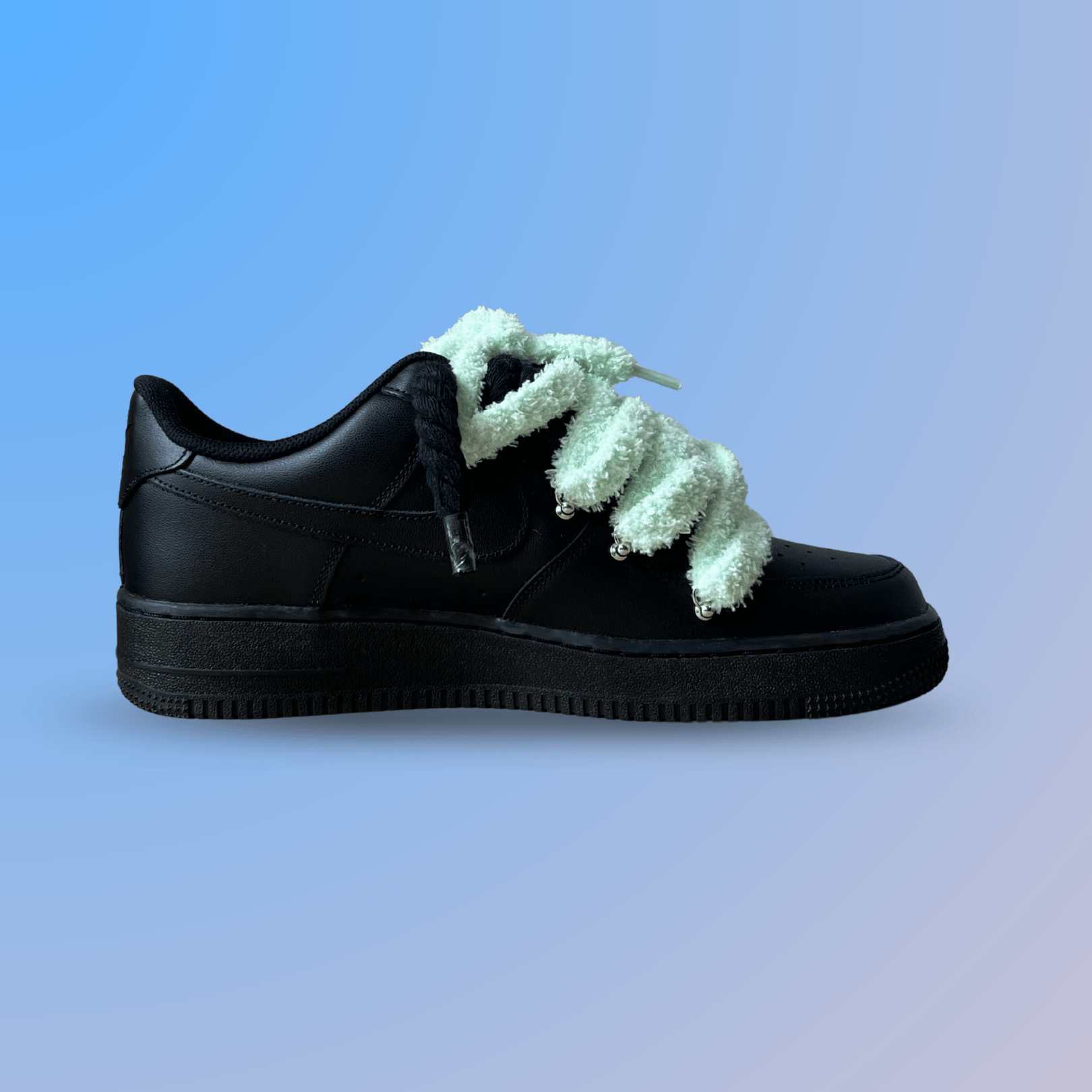 Nike Air Force 1 Black Chimney Cake Sweet Mint
