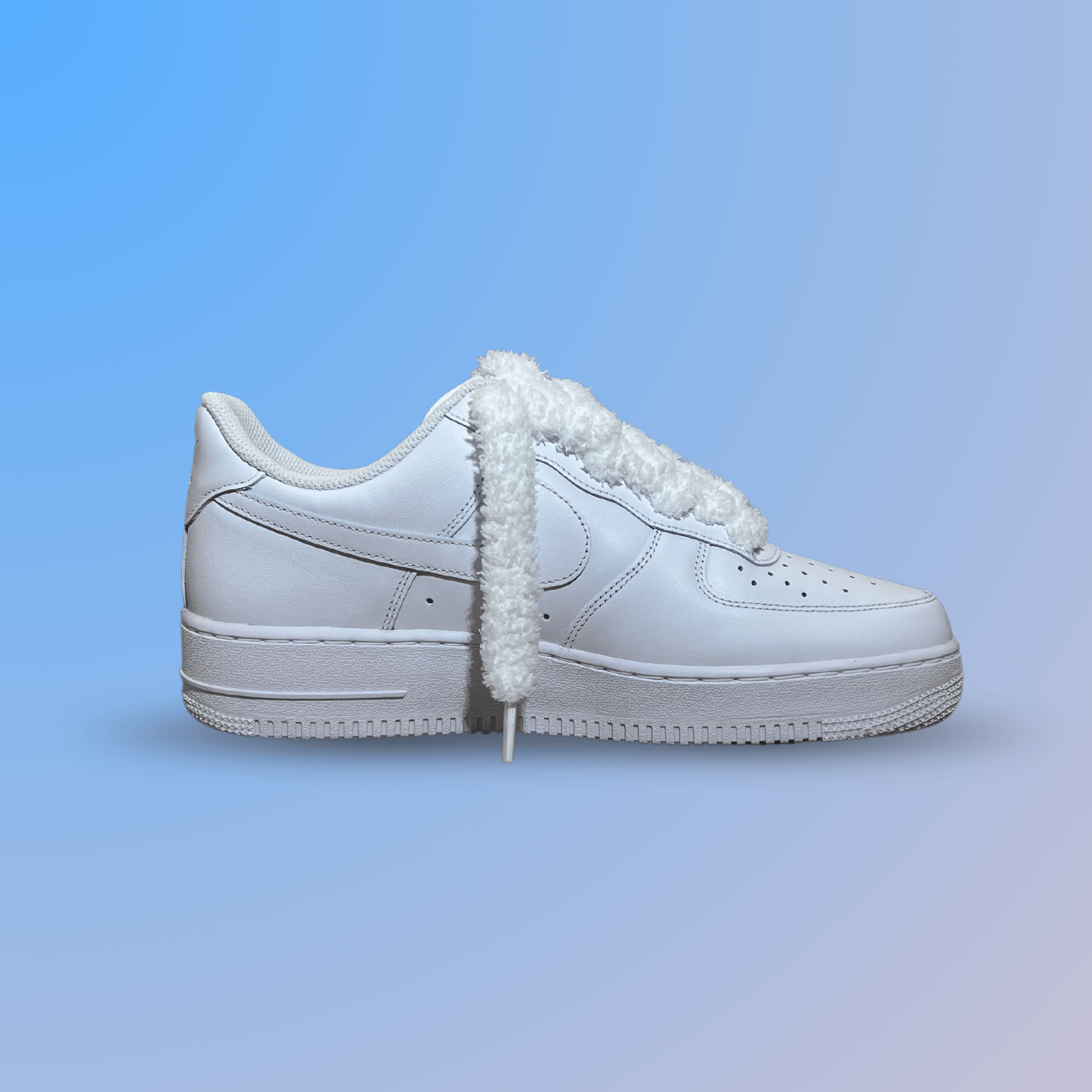 Nike Air Force 1 '07 Fluffy Lace (White) (new)