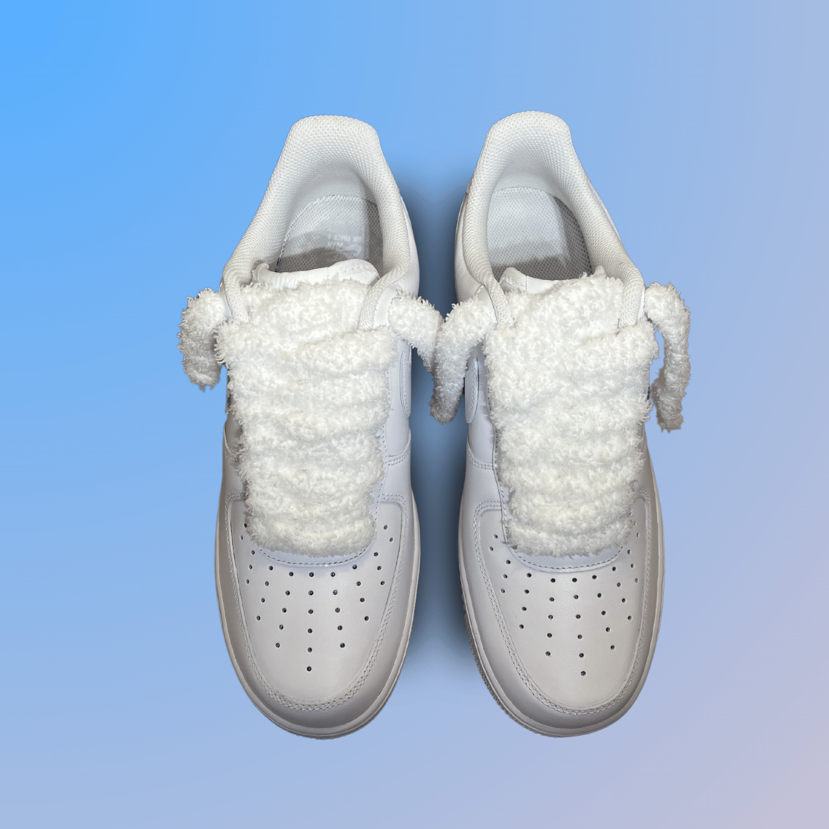 Nike Air Force 1 '07 Fluffy Lace (White) (new)