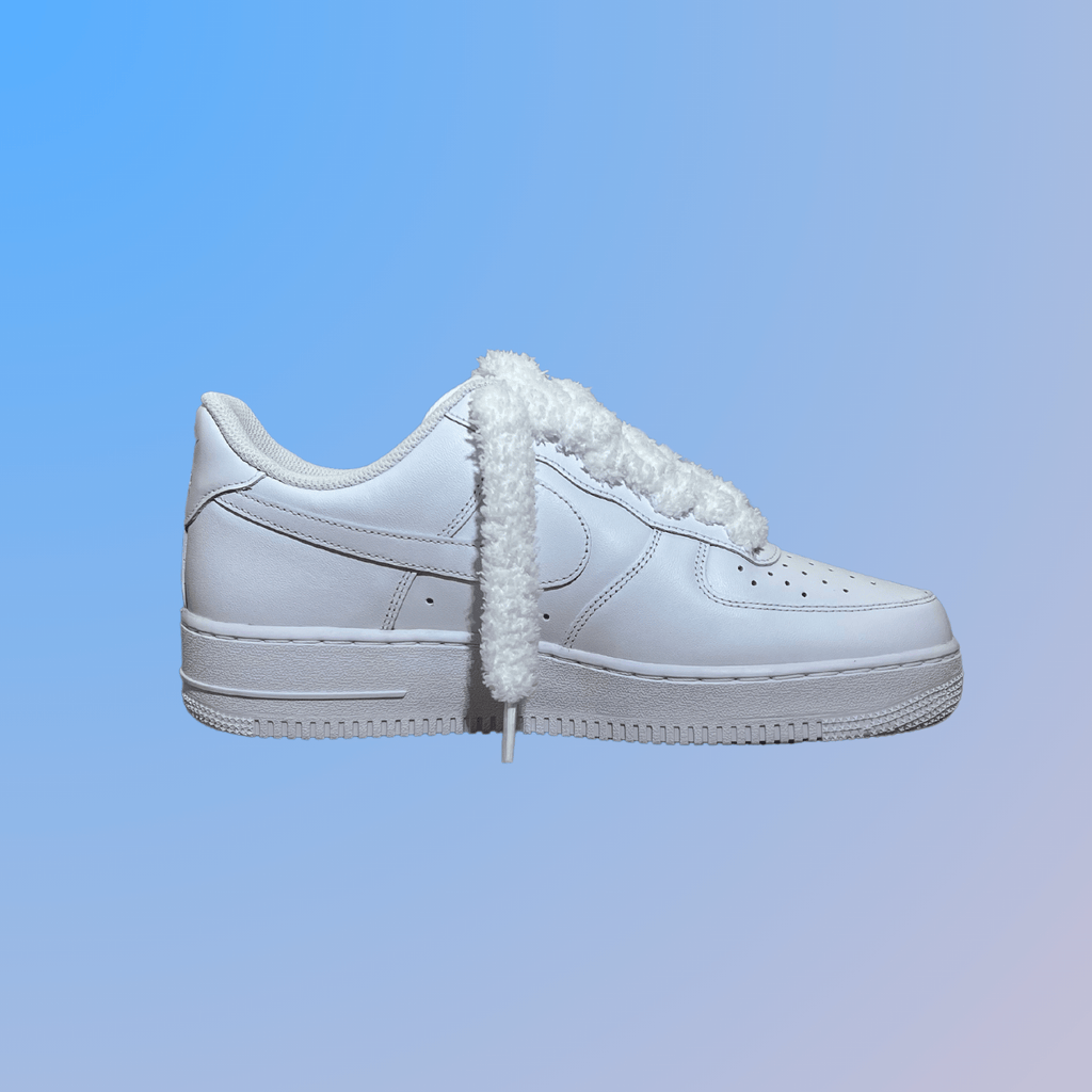 Nike Air Force 1 '07 Fluffy Lace (White)