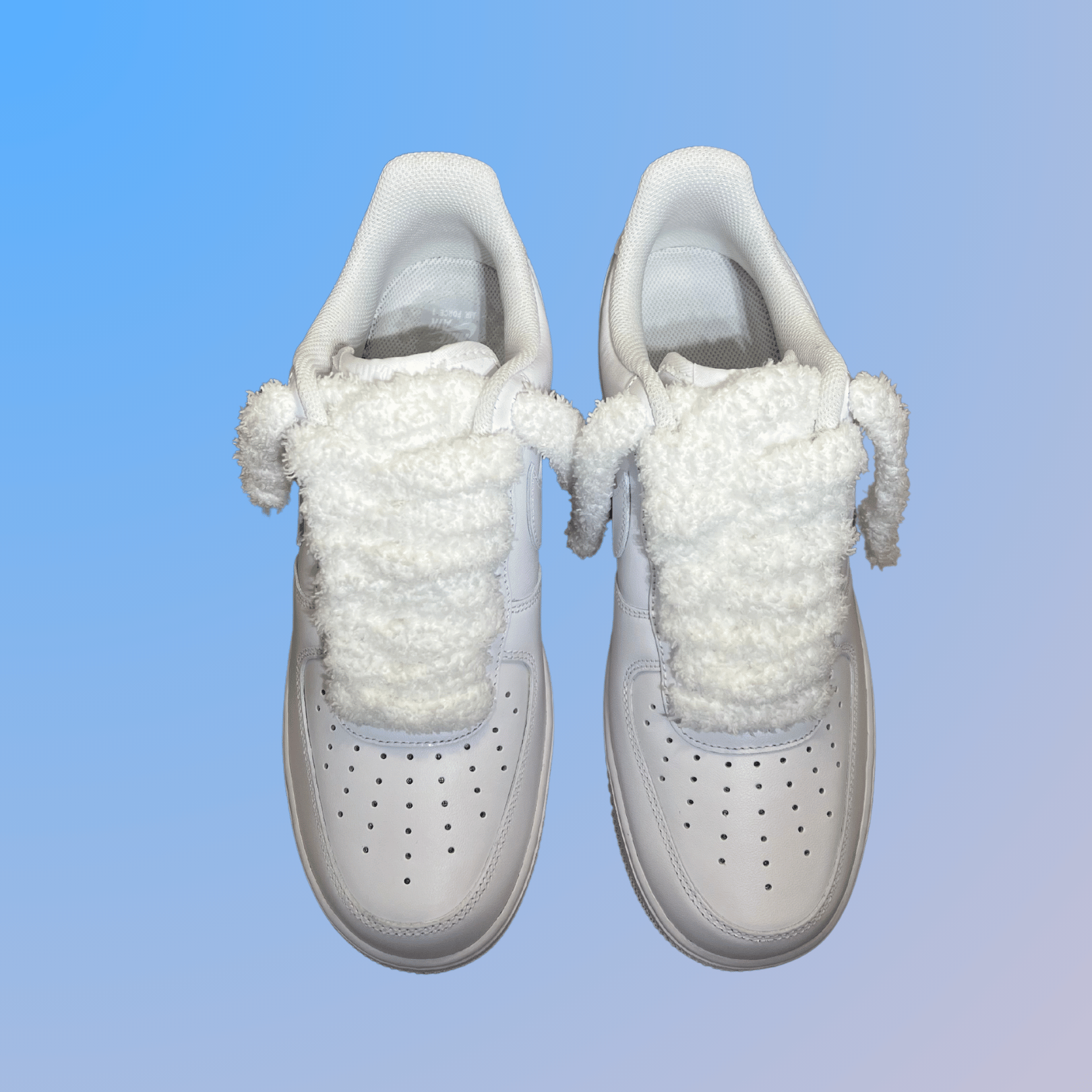 Nike Air Force 1 '07 Fluffy Lace (White)