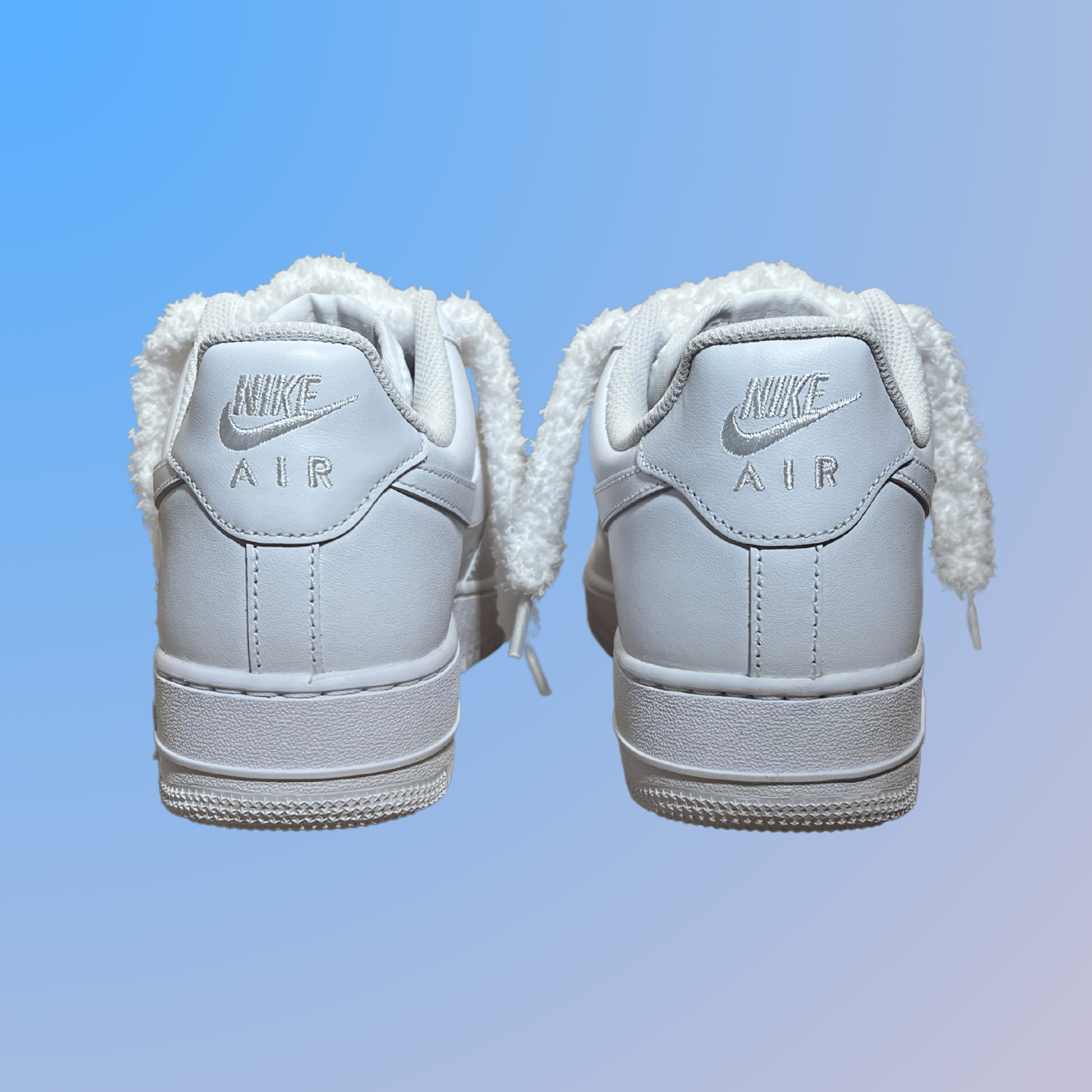 Nike Air Force 1 '07 Fluffy Lace (White)